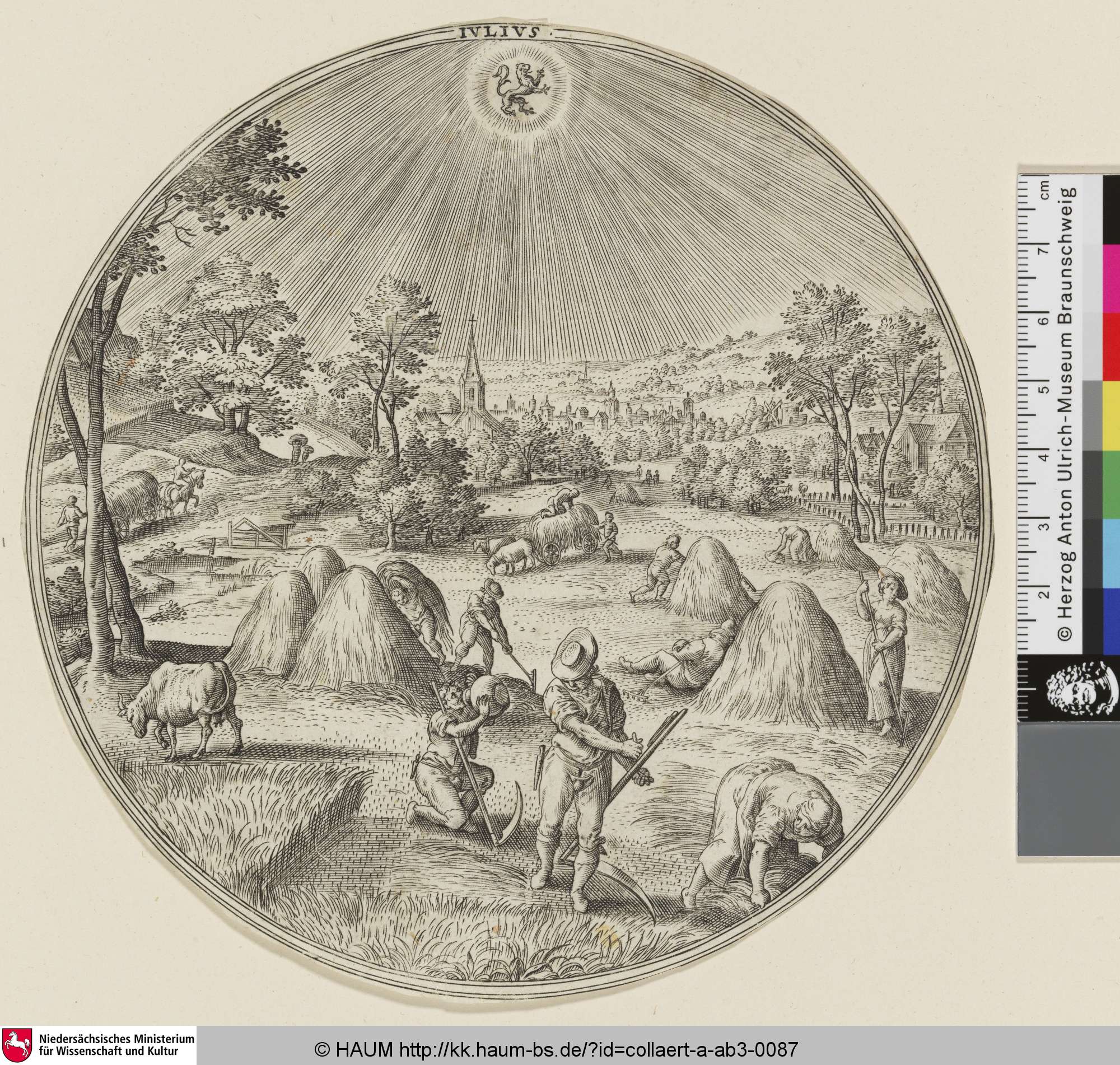 IULIUS, Adriaen Collaert, 1580