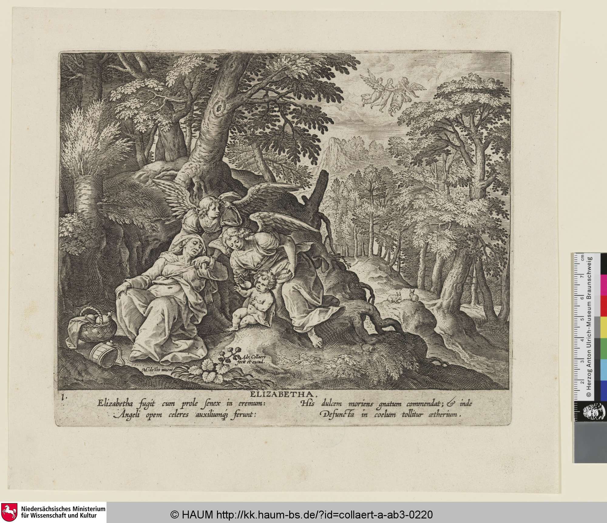 Elizabetha, Adriaen Collaert, 1580–1618