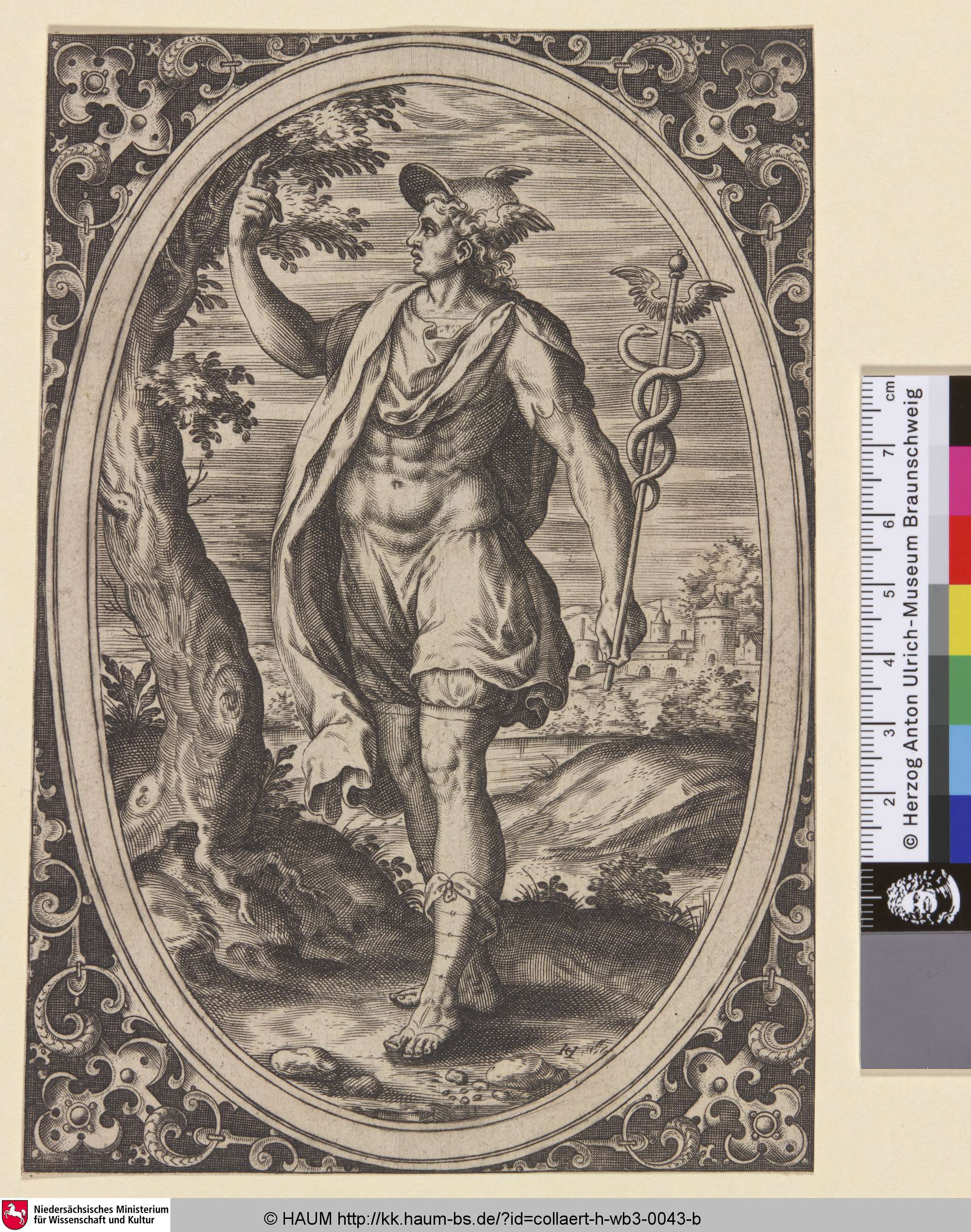 [Mercury; Merkur], Jan Collaert, 1550–1591