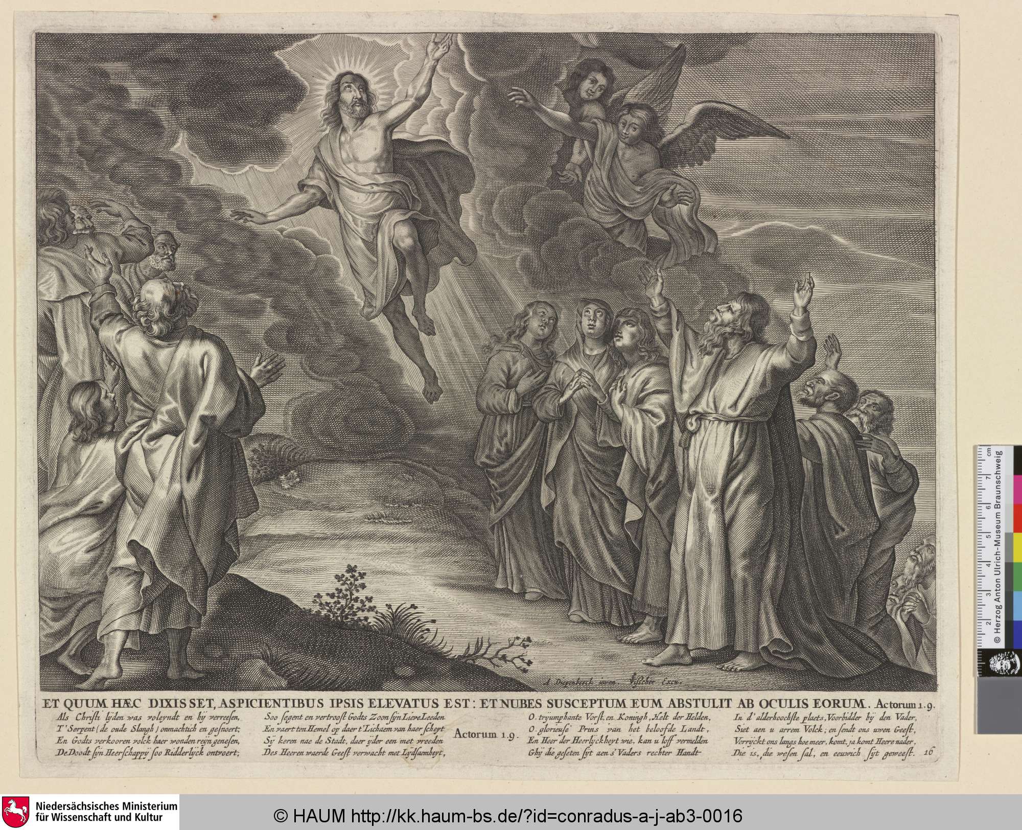 [Christi Himmelfahrt], Abraham J. Conradus, 1652–1661