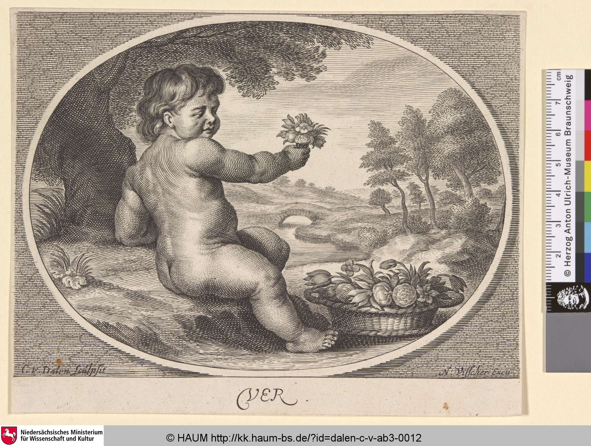 Frühling, Cornelis van Dalen d.Ä., 1622–1665
