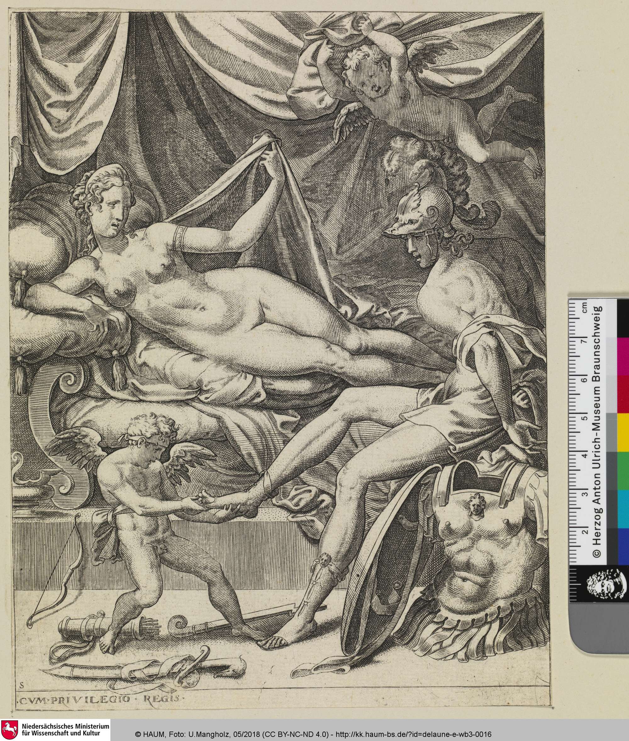 [Mars und Venus; Mars et Venus], Étienne Delaune, 1538–1583