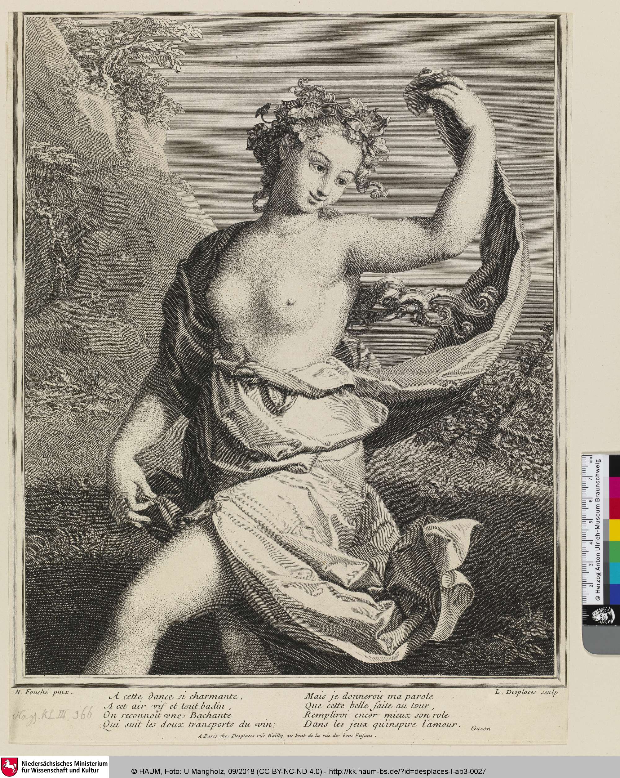 [Tanzende; Danseuse], Nicolas Fouché, 1702–1739