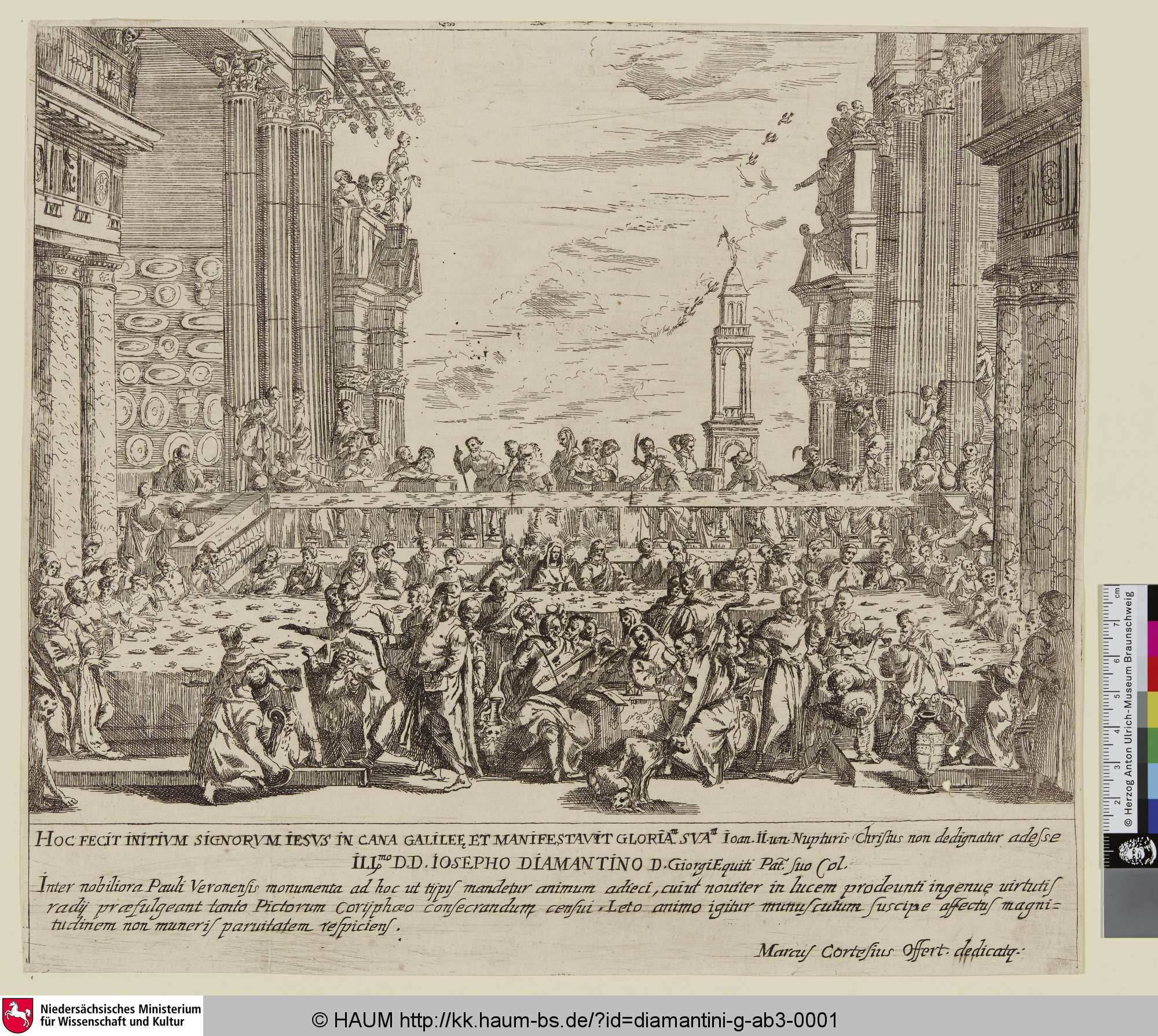 [Hochzeit von Kanaan], Giuseppe Diamantini, 1641–1705