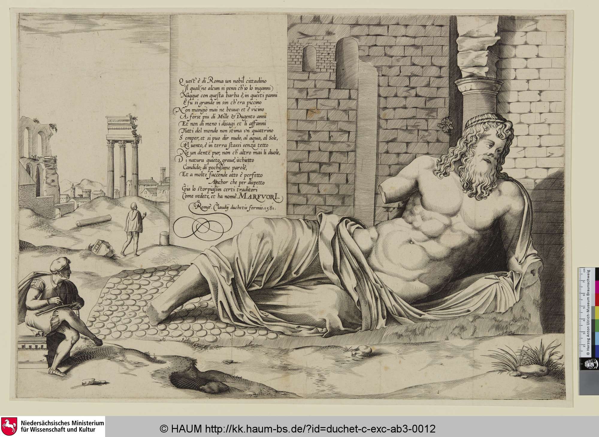 Marfuori, Claude Duchet, 1581