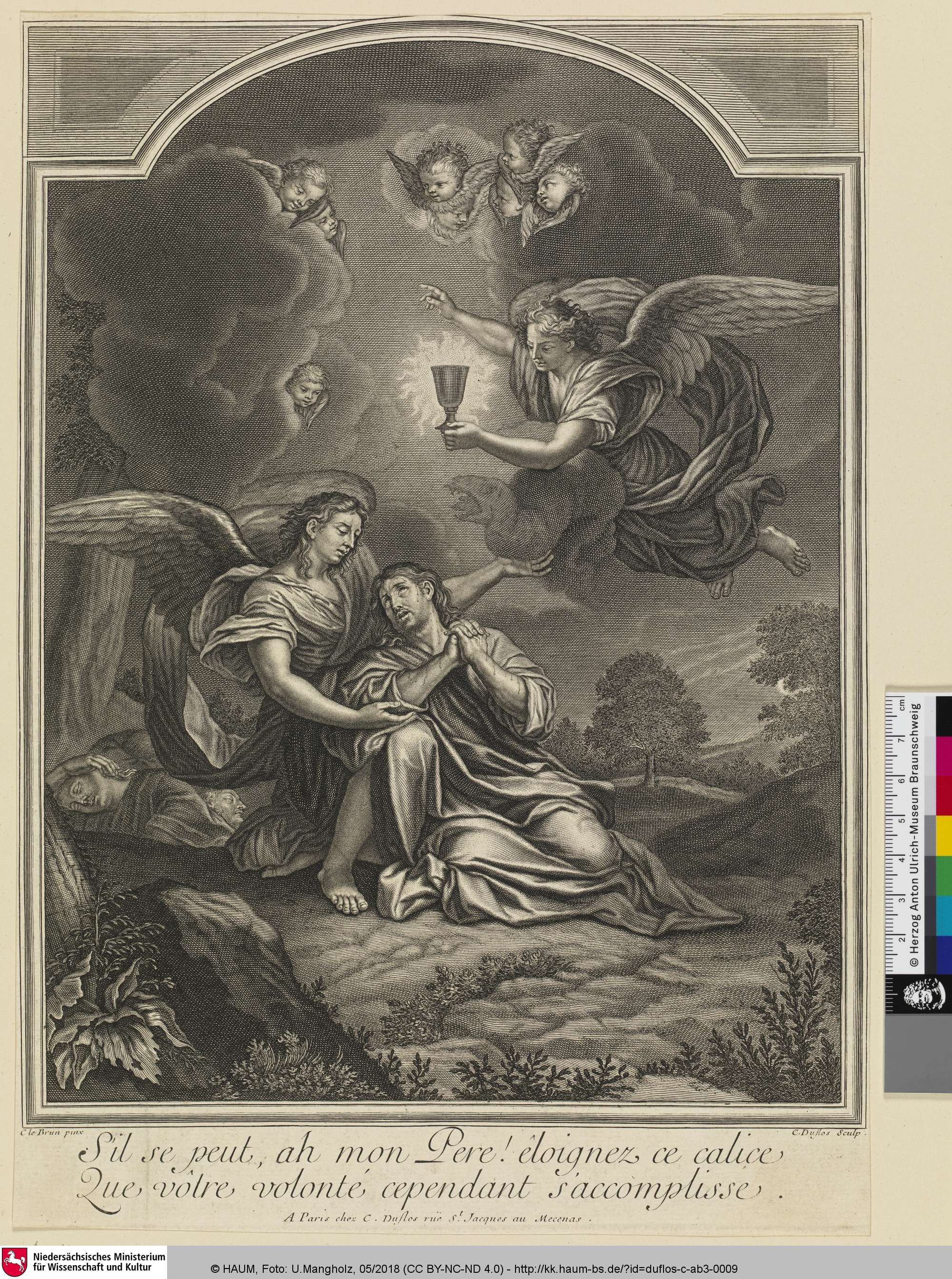 [Christus am Ölberg], Charles Le Brun, 1682–1727