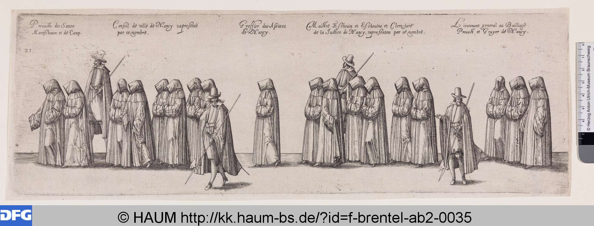 Der Trauerzug, Claude de la Ruelle, 1610–1611