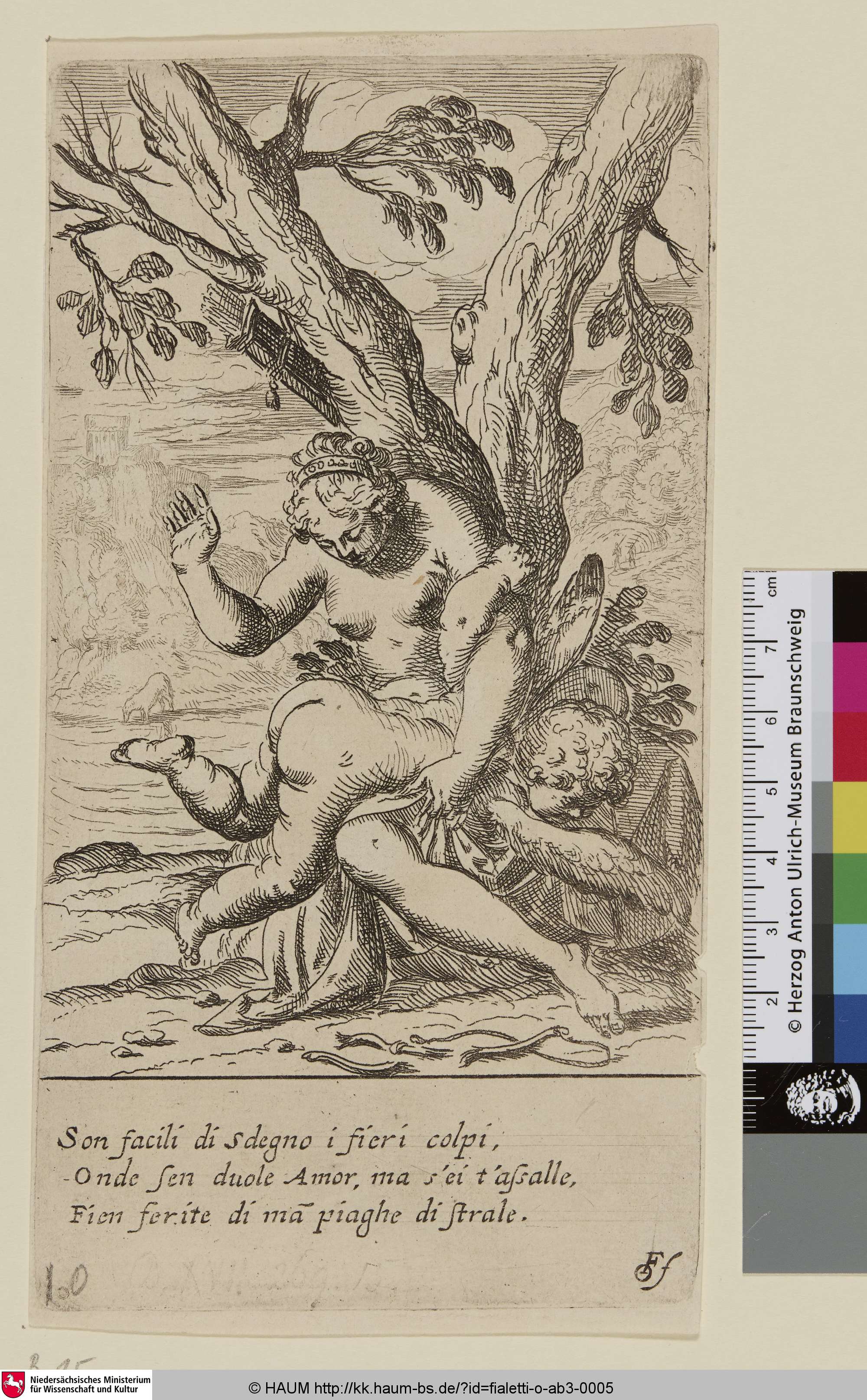 [Venus bestraft Amor], Odoardo Fialetti, 1610–1617