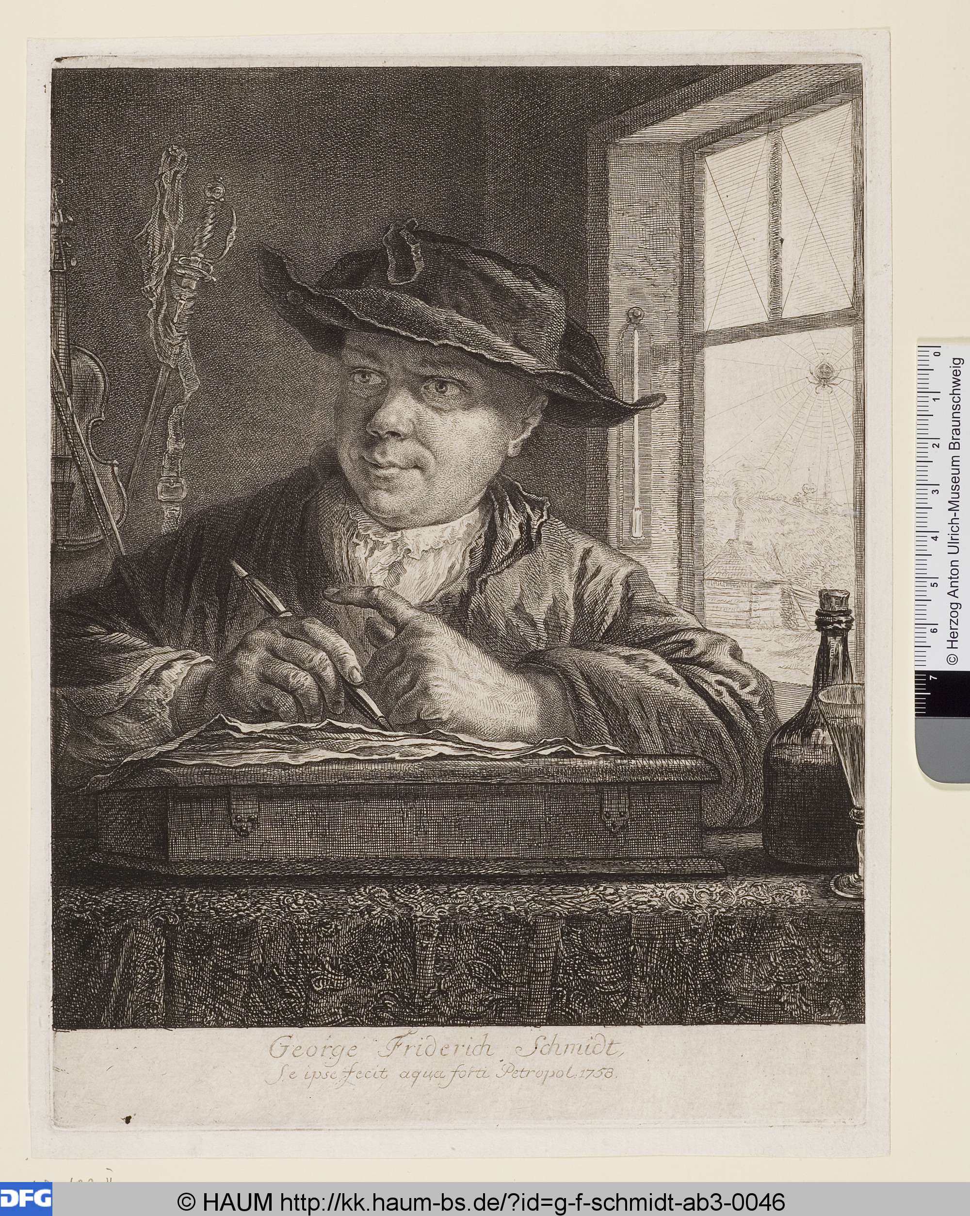 Georg Friedrich Schmidt, Georg Friedrich Schmidt, 1758
