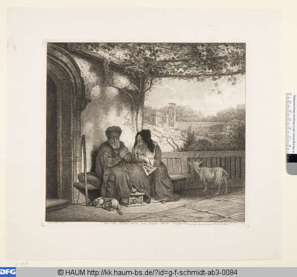 Tobias und seine Frau, Rembrandt, 1773