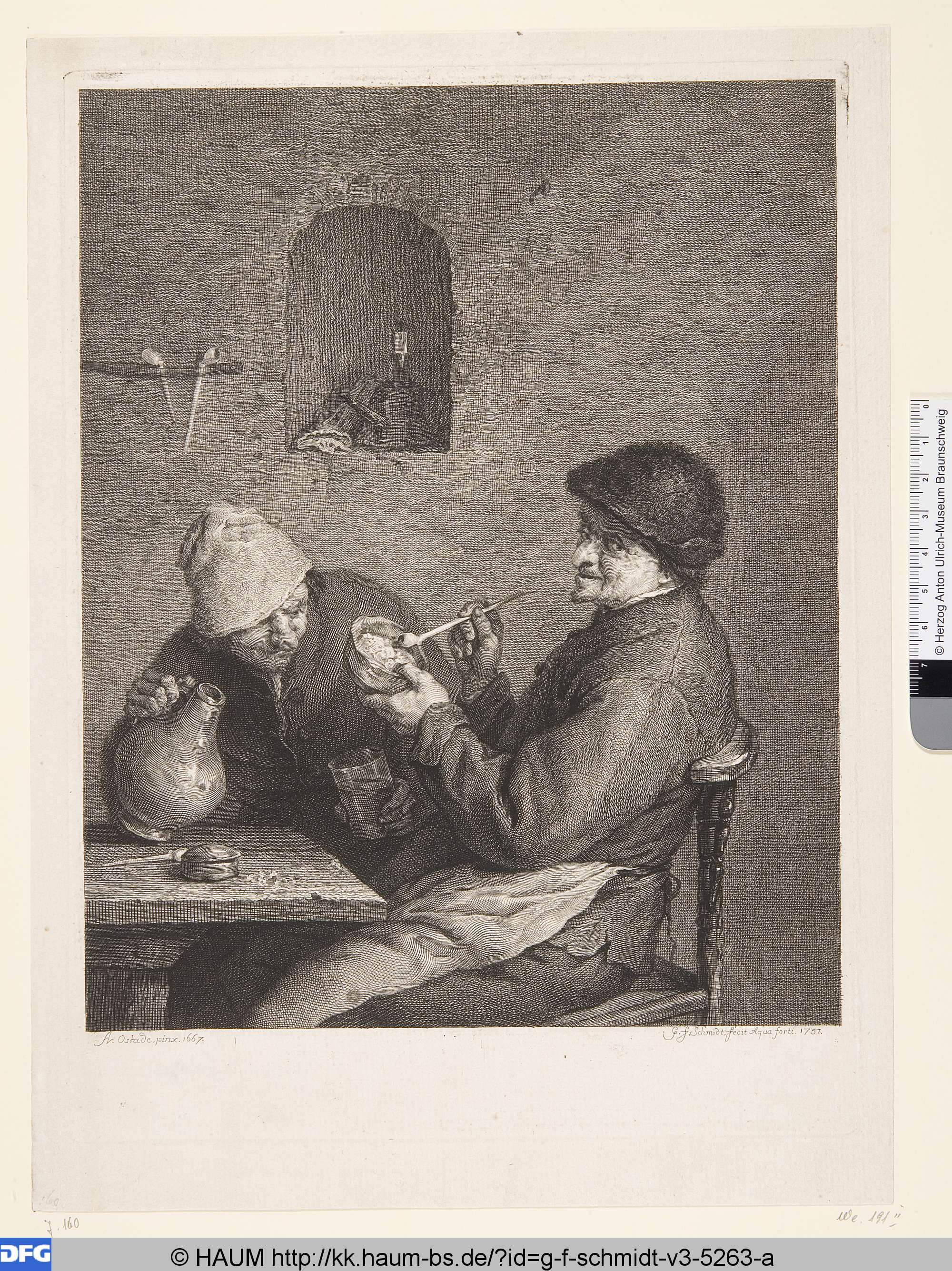 Der Raucher und der Trinker, Adriaen van Ostade, 1757