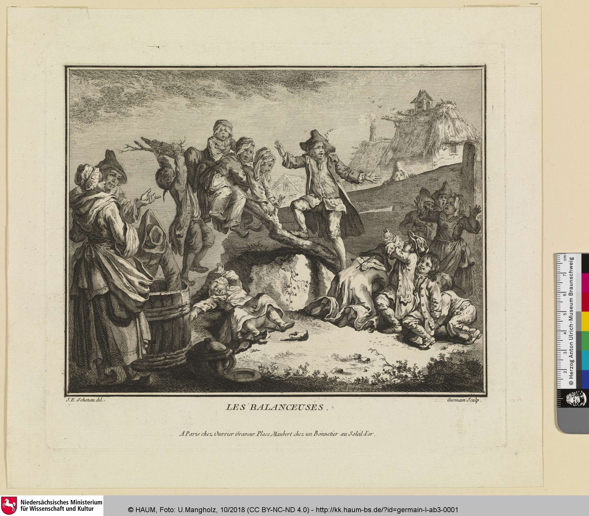 Les Balanceuses, Louis Germain, 1753–1780