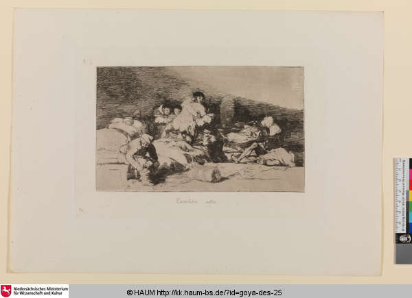 Tambien estos [Auch diese; These too], Francisco Goya, 1810–1812