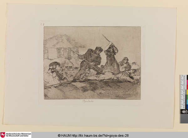 Populacho [Pöbel; Rabble], Francisco Goya, 1814–1819