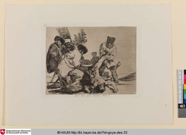 Qué hai que hacer mas? [Was kann man noch tun?; What more can be done?], Francisco Goya, 1812–1815