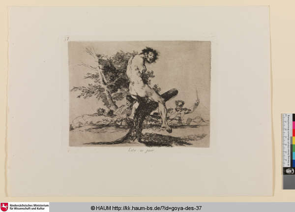 Esto es peor [Dies ist schlimmer; This is worse], Francisco Goya, 1812–1815