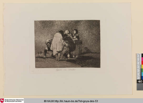 Espiró sin remedio [Er starb ohne Hilfe; There was nothing to be done and he is died], Francisco Goya, 1812–1815