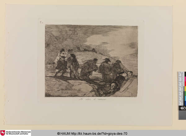 No saben el camino [Sie wissen den Weg nicht; They do not know the way], Francisco Goya, 1815–1820