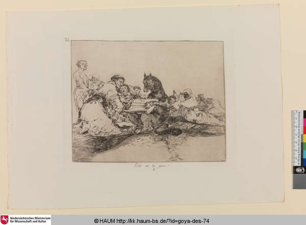 Esto es lo poer! [Das ist das Schlimmste!; That is the worst of it!], Francisco Goya, 1815–1820