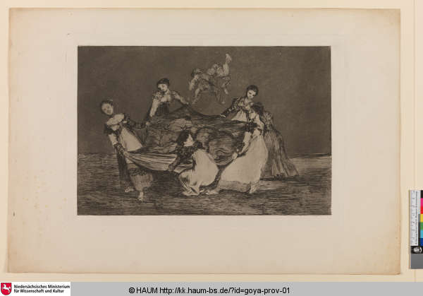 Disparate feminino [Weibliche Torheit; Feminine folly], Francisco Goya, 1815–1824