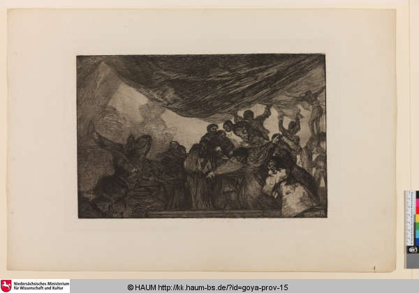 Disparate claro [Klare Torheit; Clear folly], Francisco Goya, 1815–1824