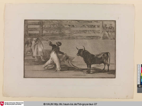 Origen de los arpones ó banderillas [Ursprung der Harpunen oder Banderillas; Origin of the harpoons or banderilals], Francisco Goya, 1816