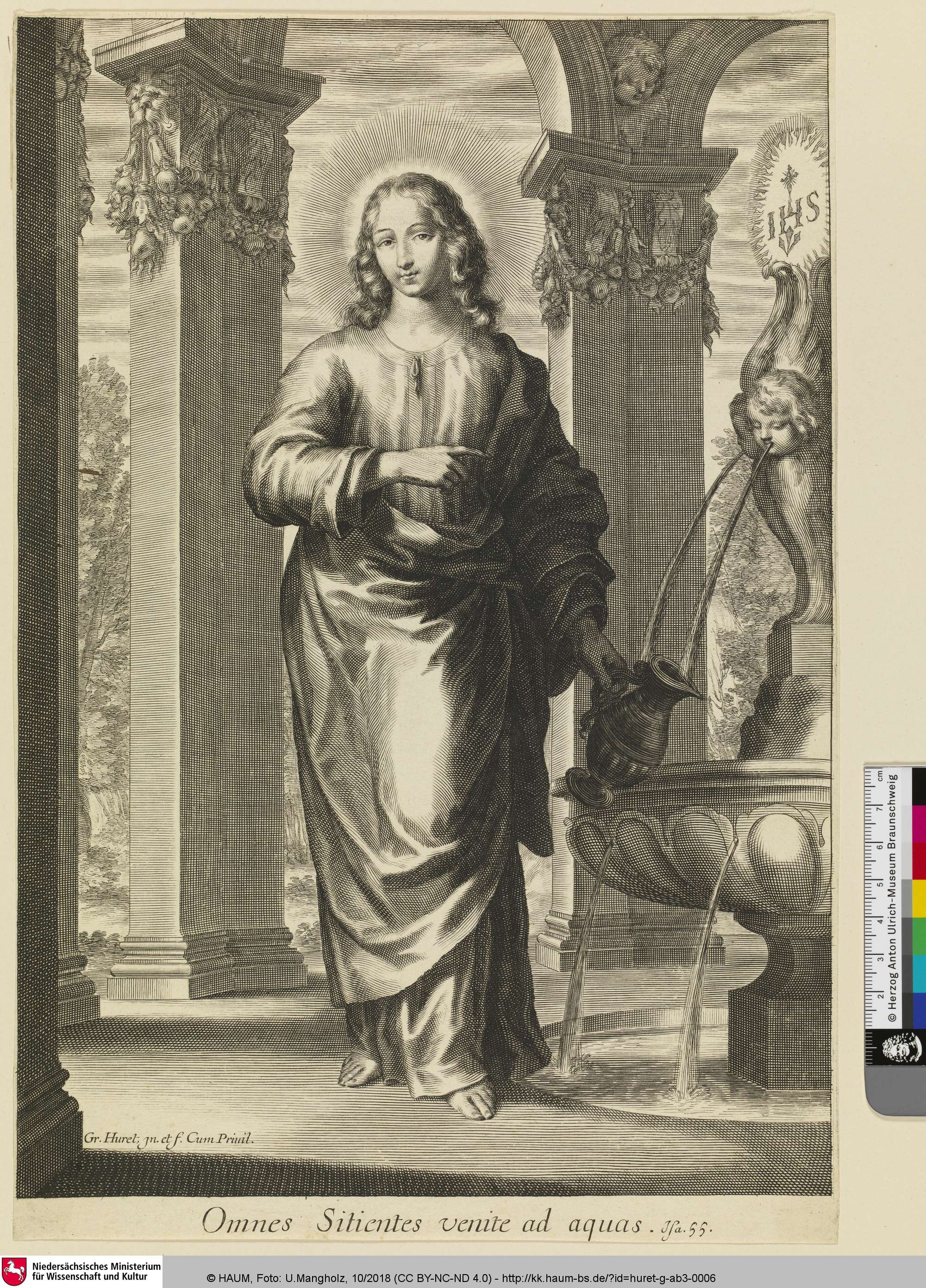 Omnes Sitientes venite ad aquas, Grégoire Huret, 1626–1670