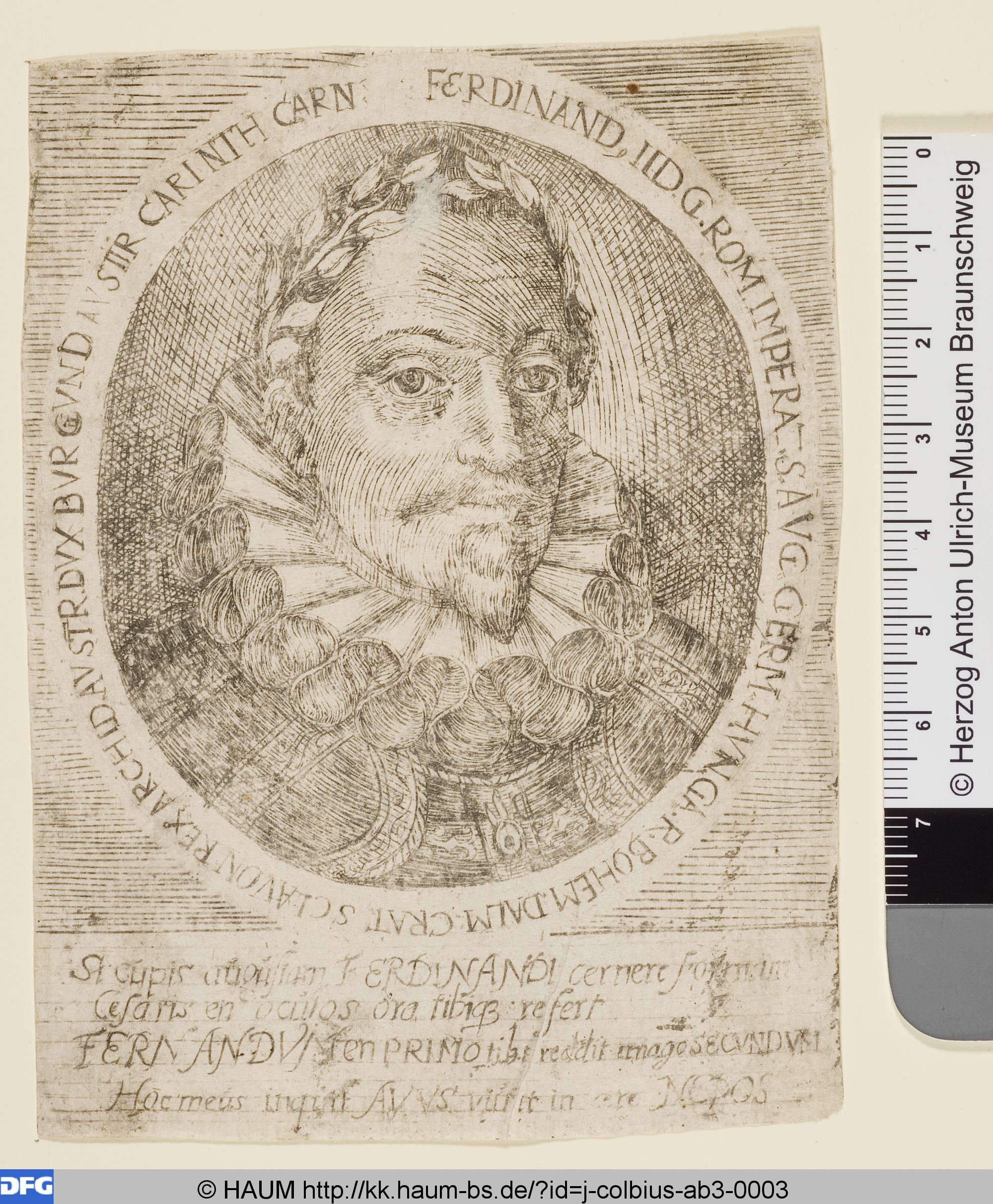 Ferdinand II., Kaiser des Römisch-Deutschen Reiches, Justus Colbius, 1580–1654