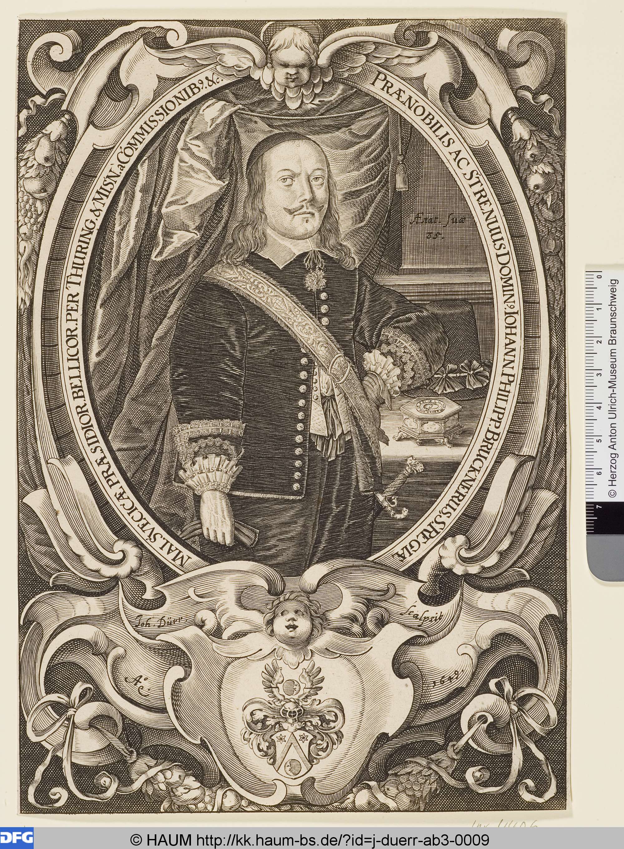 Johann Philipp Bruckner, Johann Dürr, 1649