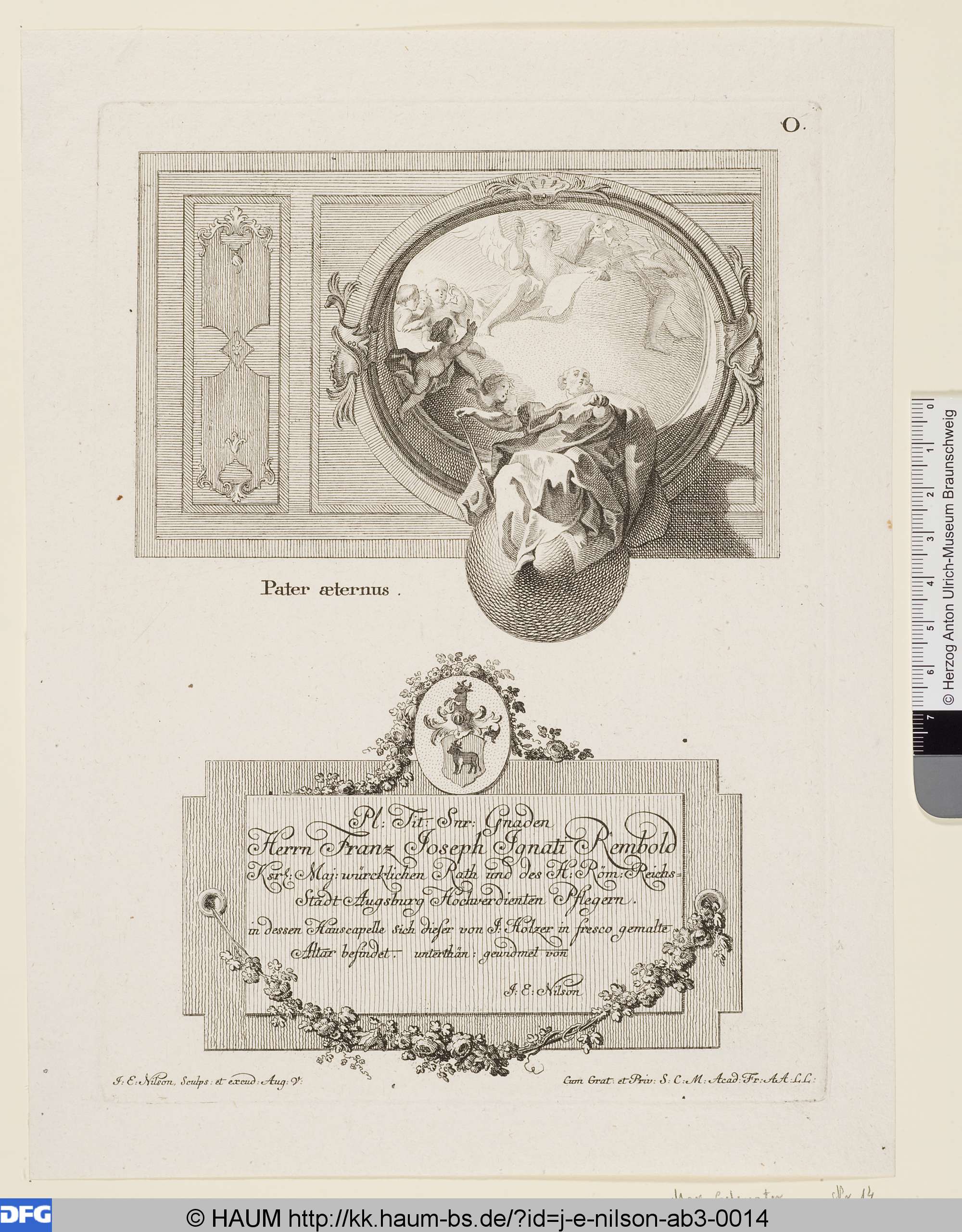 Pater aeternus, Johann Evangelist Holzer, 1741–1788