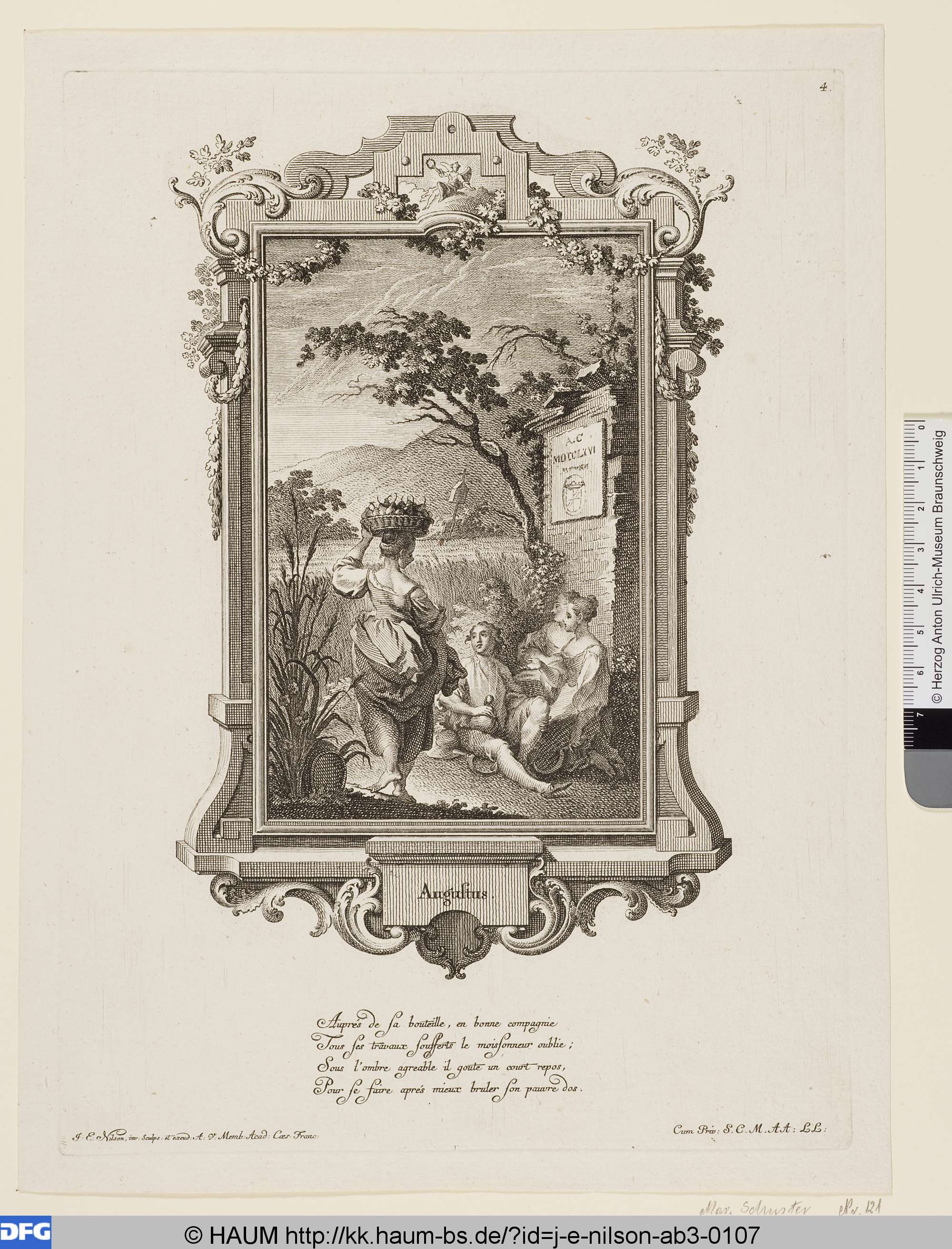 Augustus, Johannes Esaias Nilson, 1766