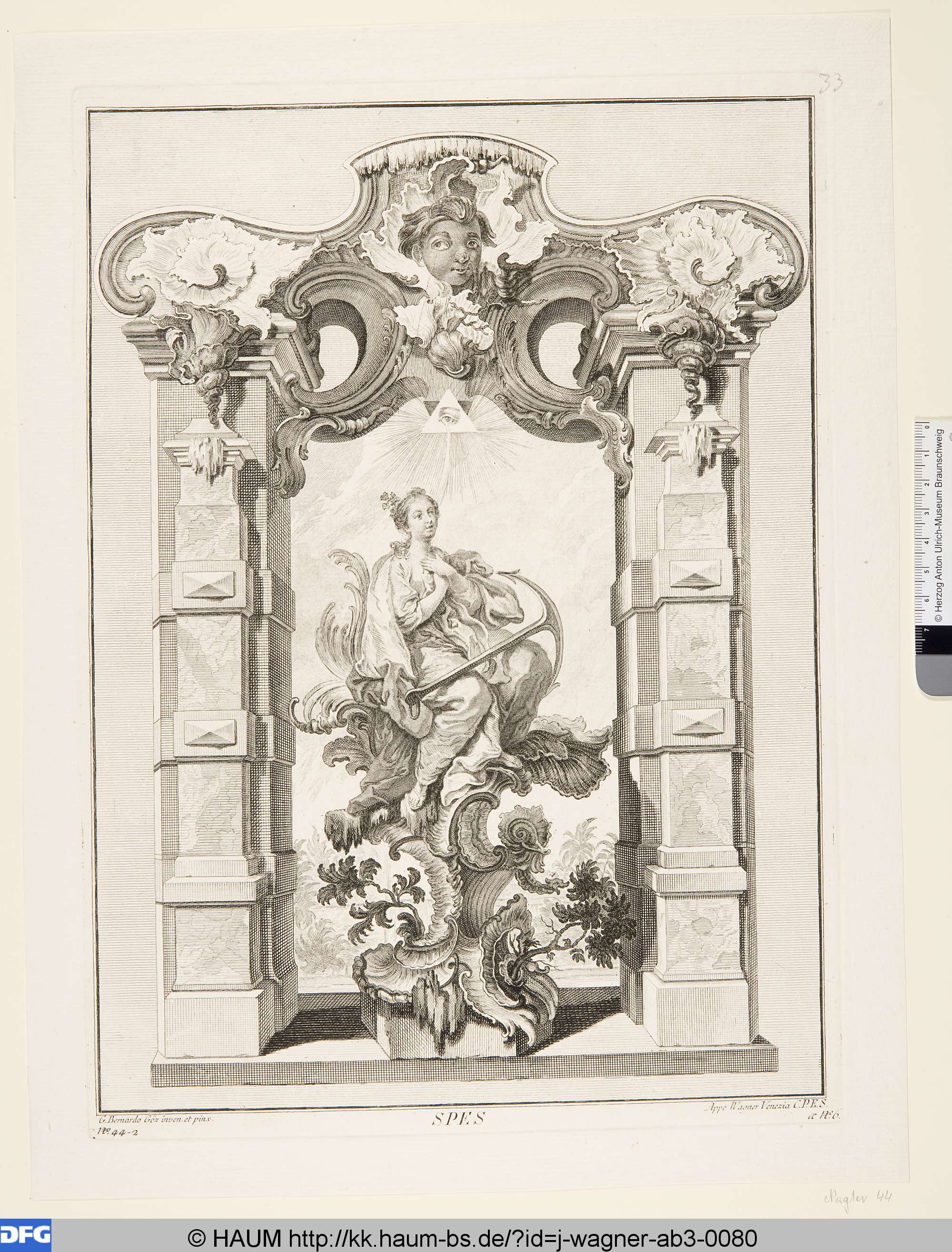 Spes, Joseph Wagner, 1739–1780