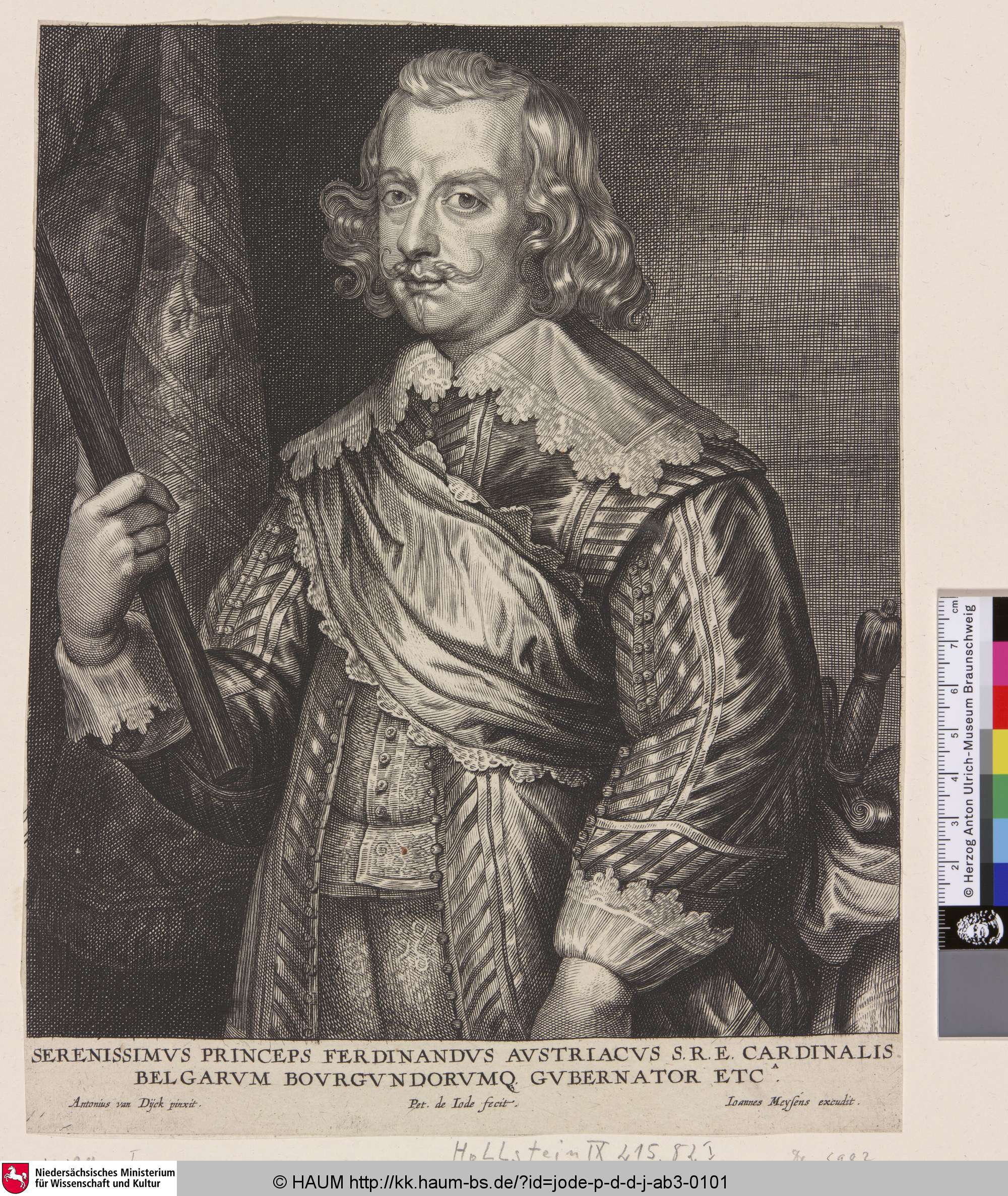 Princeps Ferdinandus Austriacus, Anthony van Dyck, 1624–1674