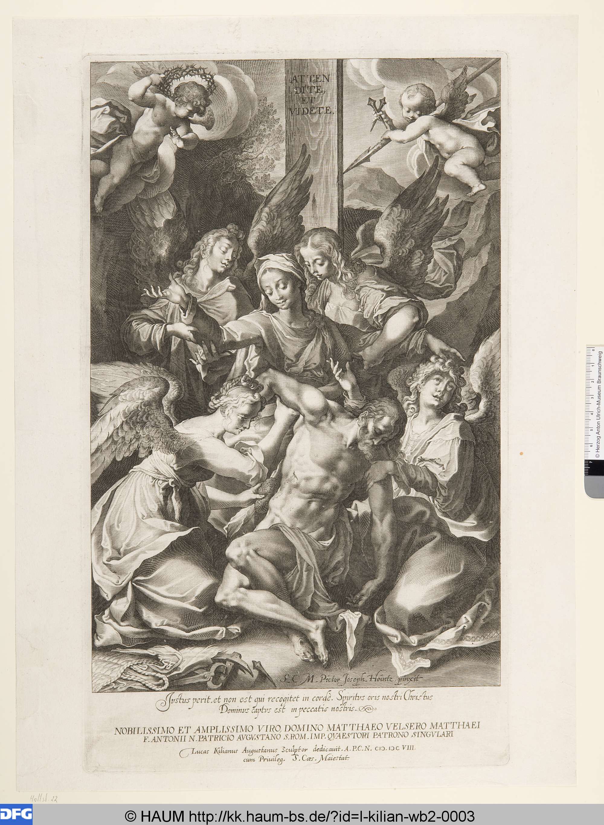 Kreuzabnahme, Joseph Heintz the Elder, 1608
