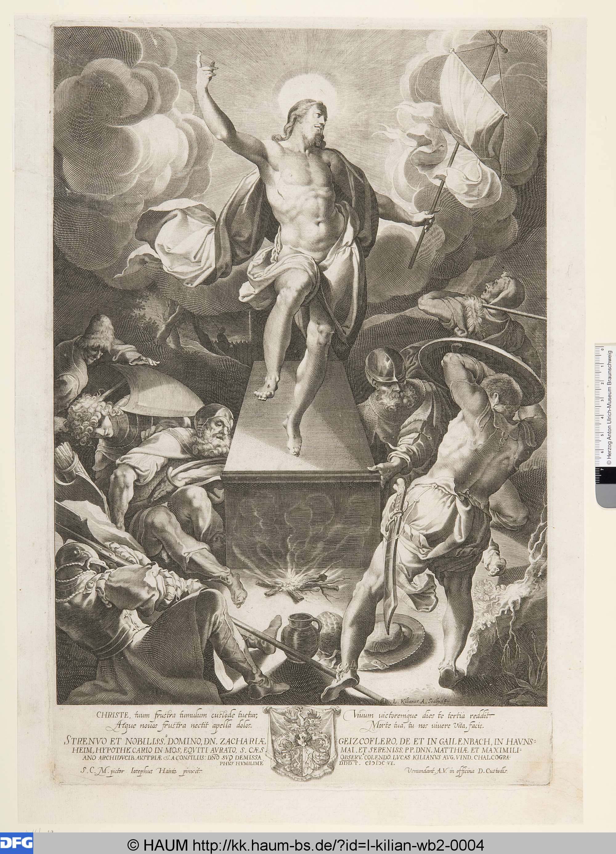 Auferstehung Christi, Joseph Heintz the Elder, 1606