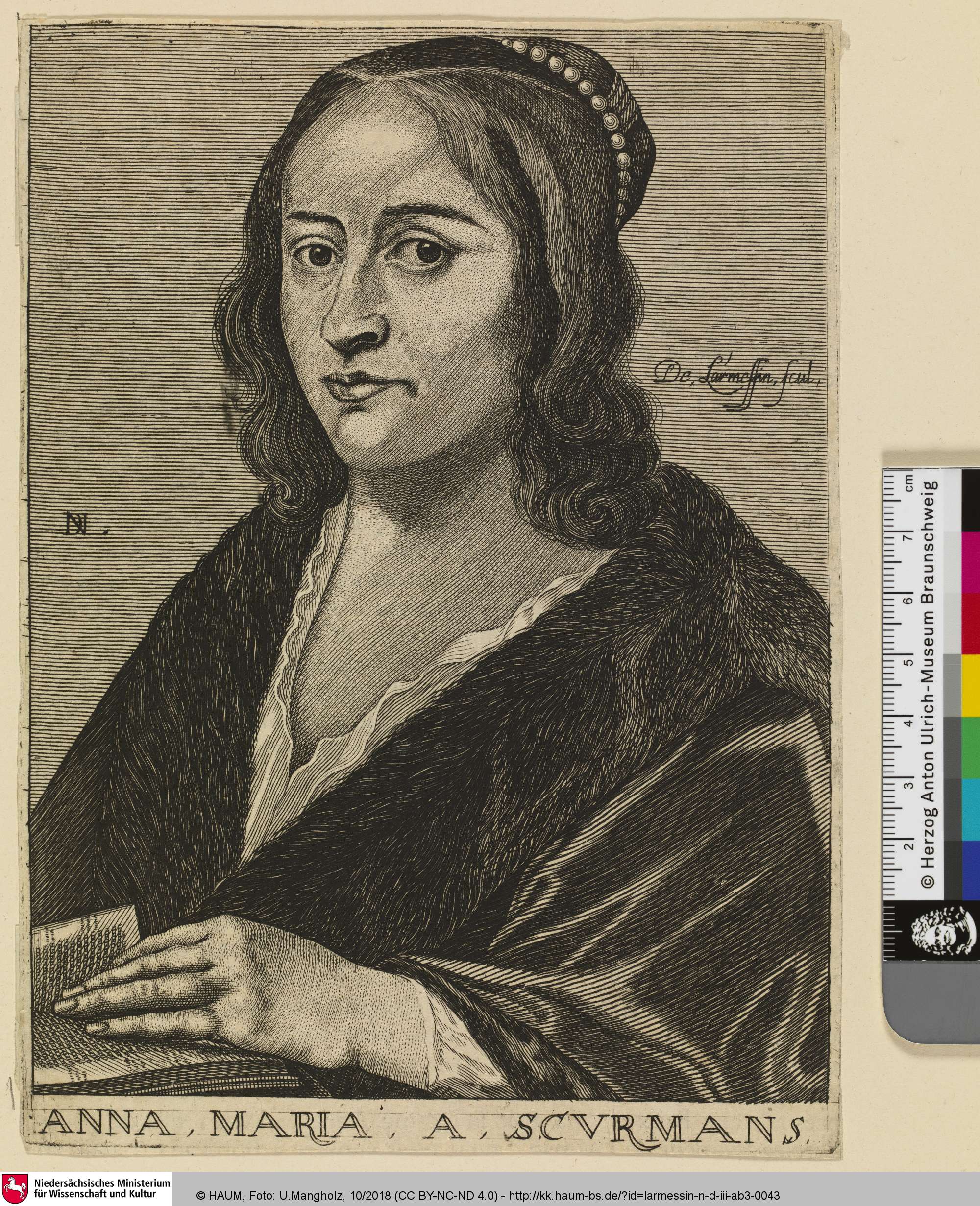 Anna Maria a Scurmans, Nicolas de Larmessin, 1660–1725