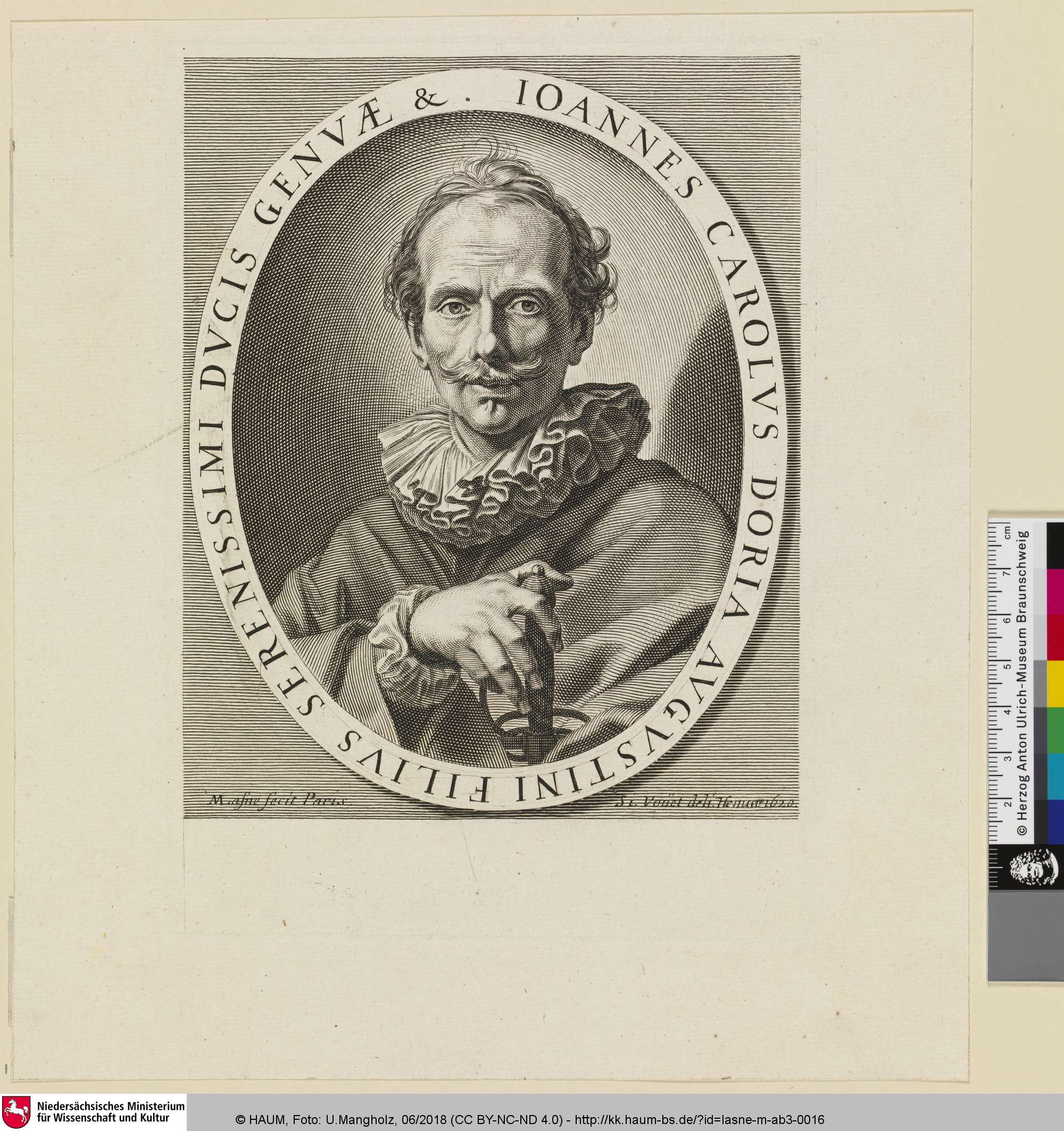 [Jean Charles Doria], Michel Lasne, 1610–1667