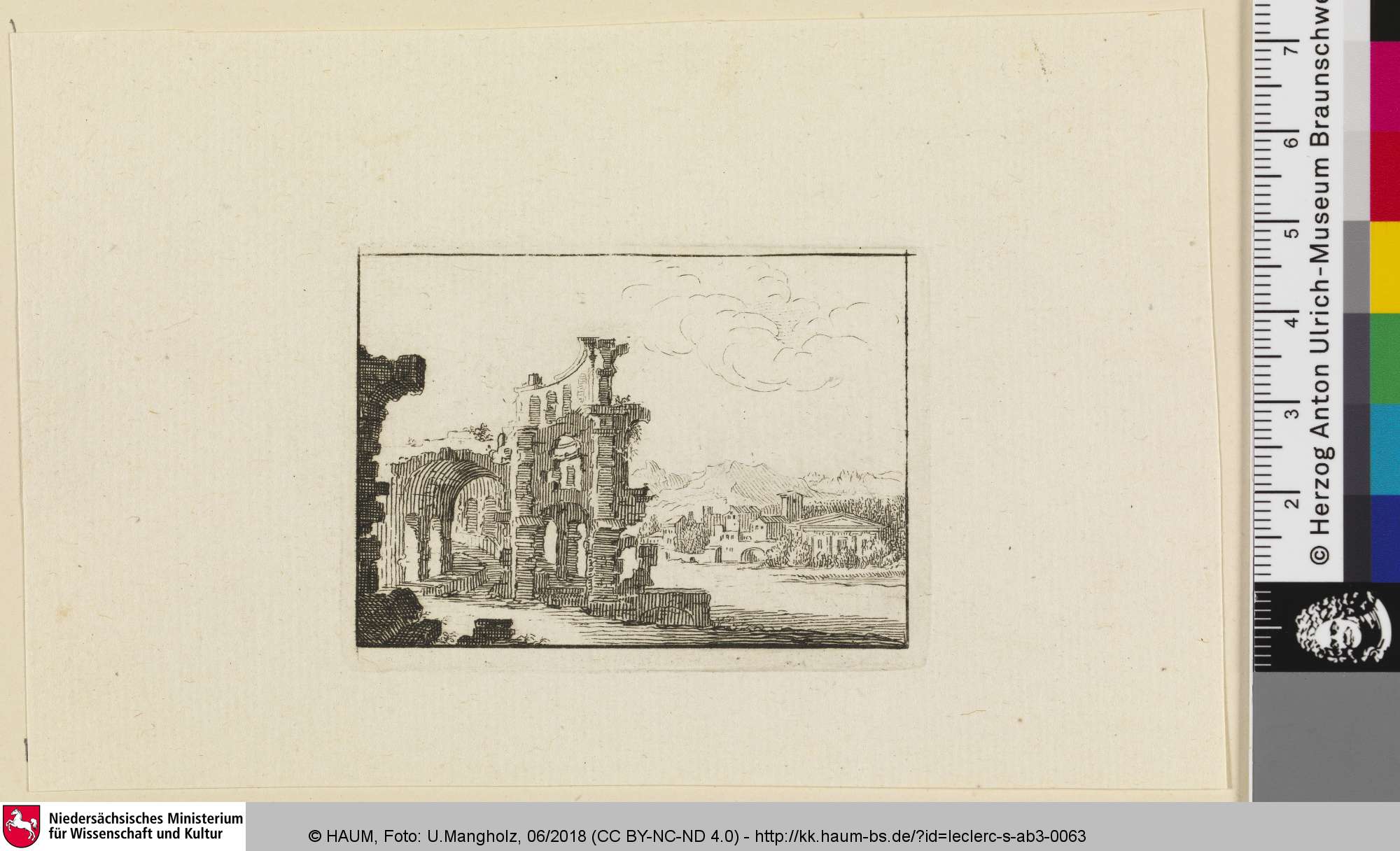 [Eine Ruine], Sébastien Leclerc, 1657–1714