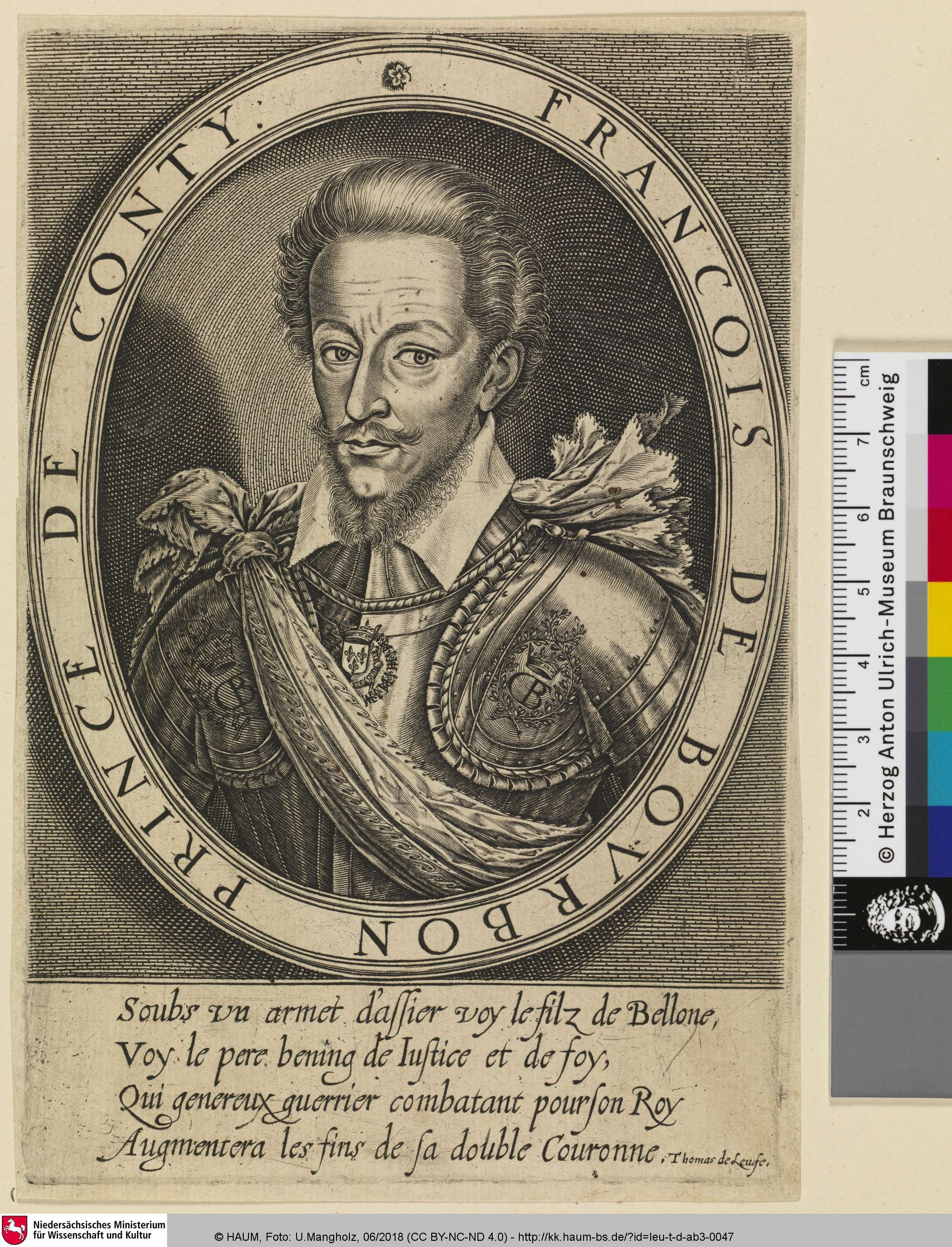 [François de Bourbon de Conti], Thomas de Leu, 1575–1612