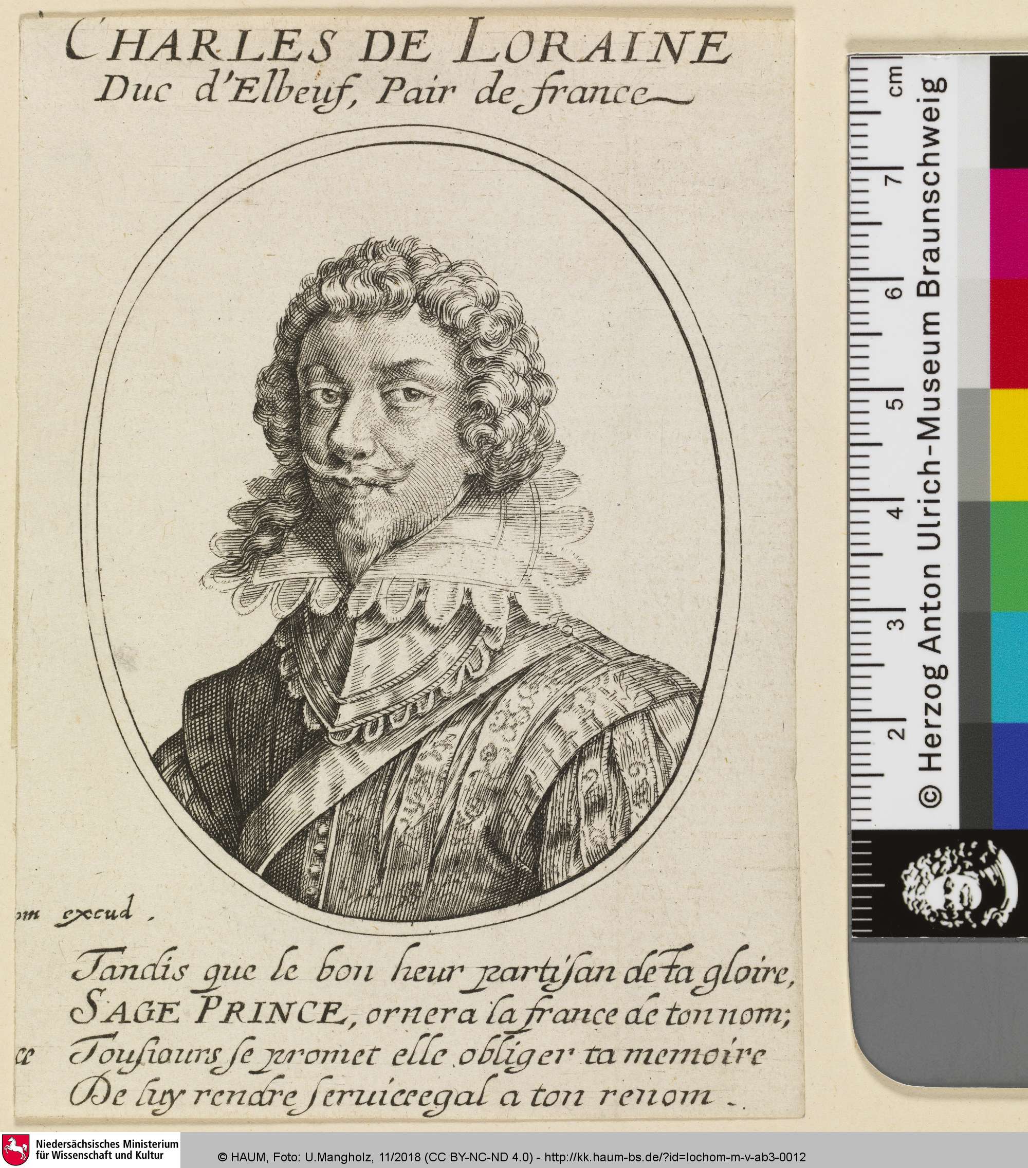 Charles de Loraine, Michel van Lochom, 1621–1647