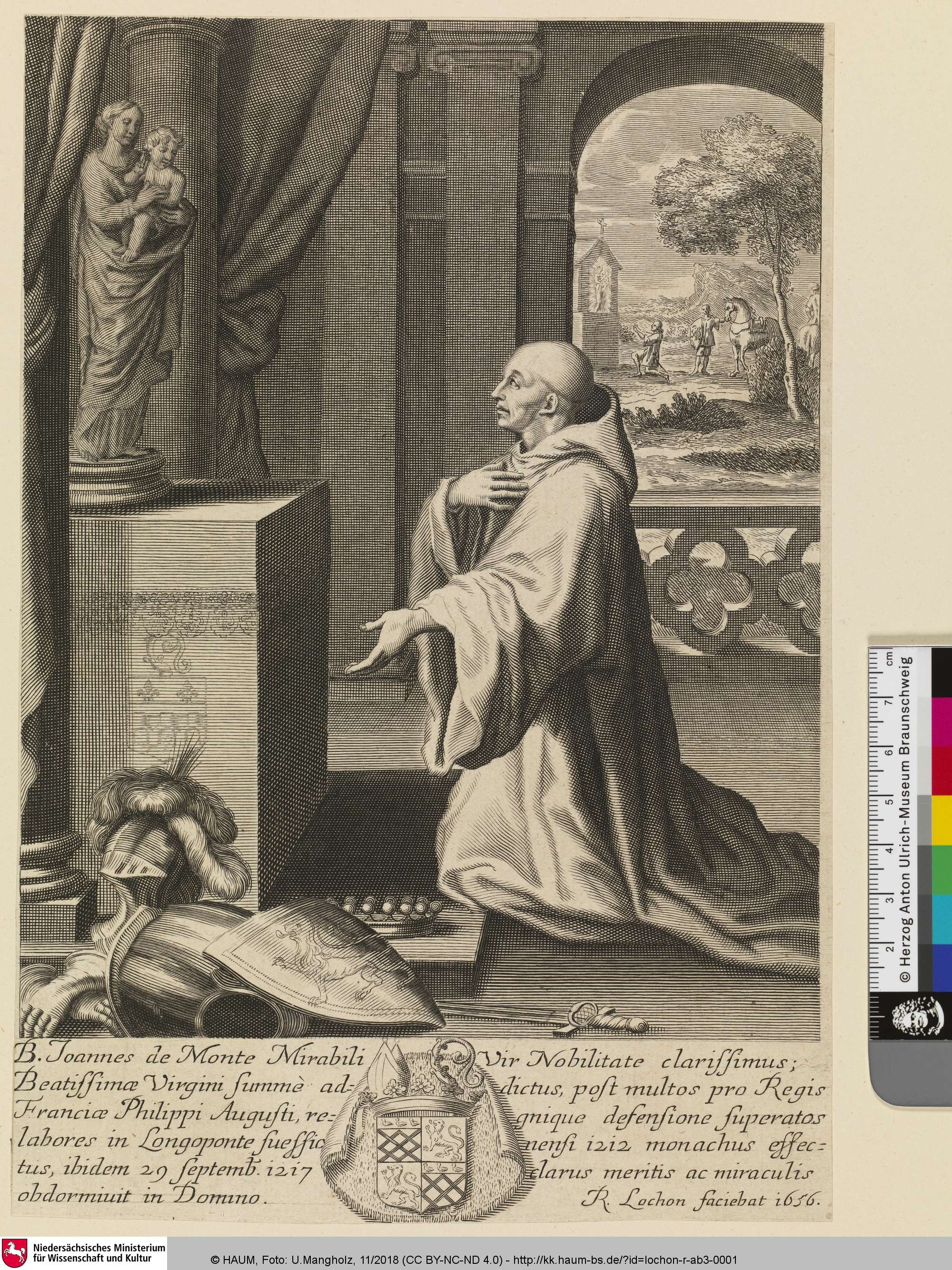 B. Joannes de Monte Mirabili, René Lochon, 1656