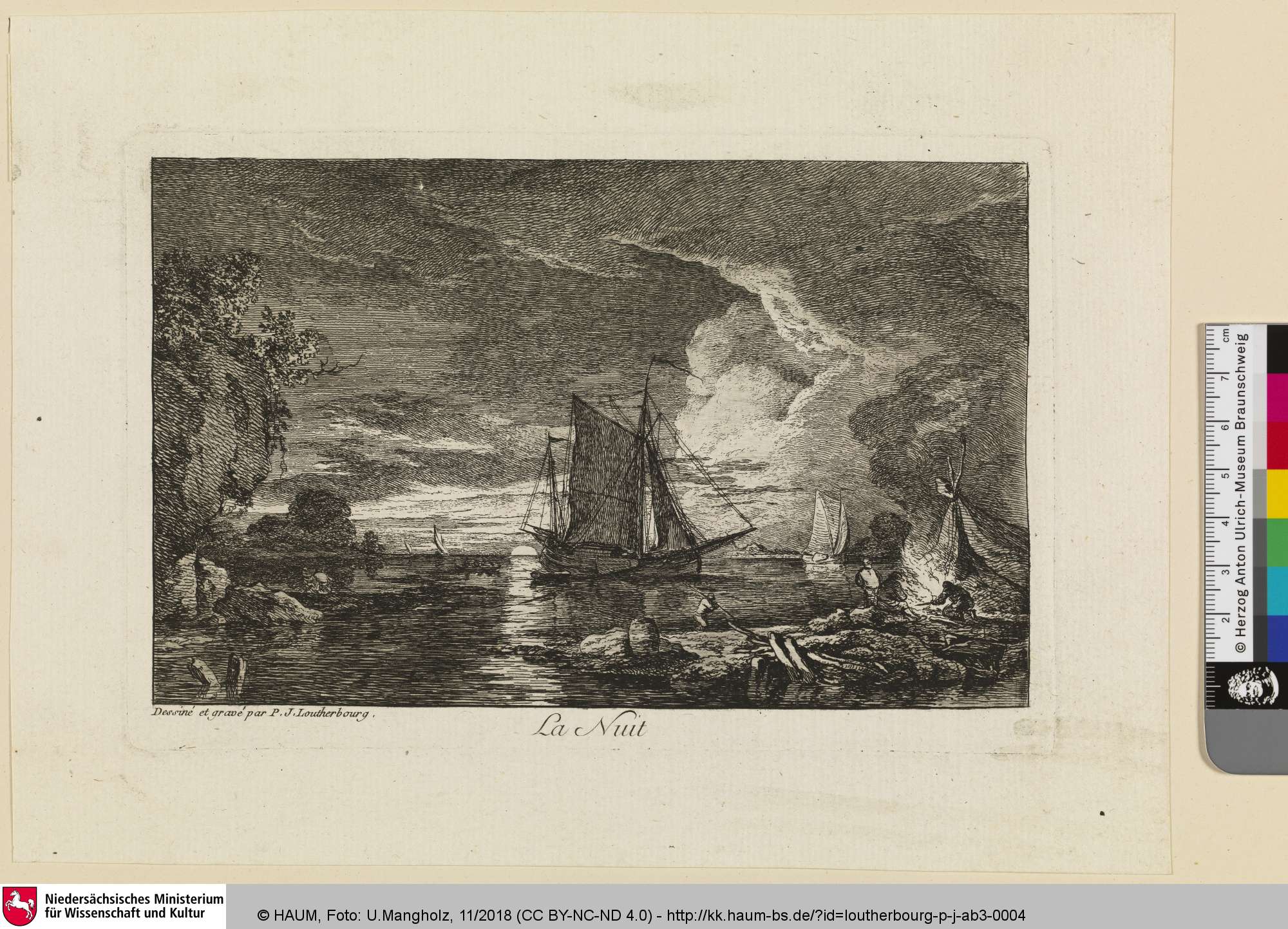 La Nuit, Philip James de Loutherbourg, 1760–1812