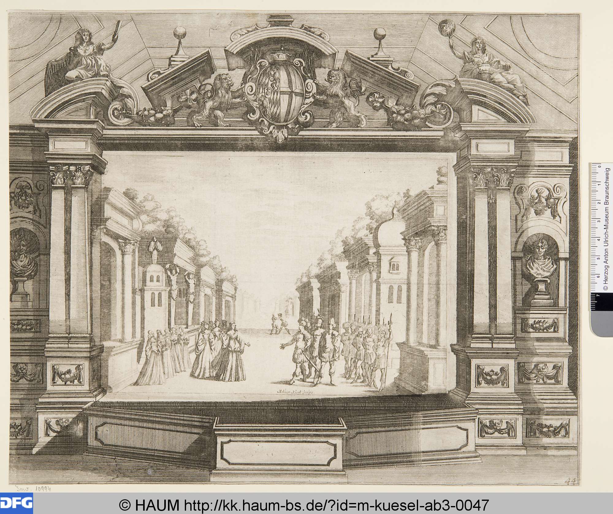 Kurfürstlich bayerisches Freudenfest, Francesco Santurini, 1662
