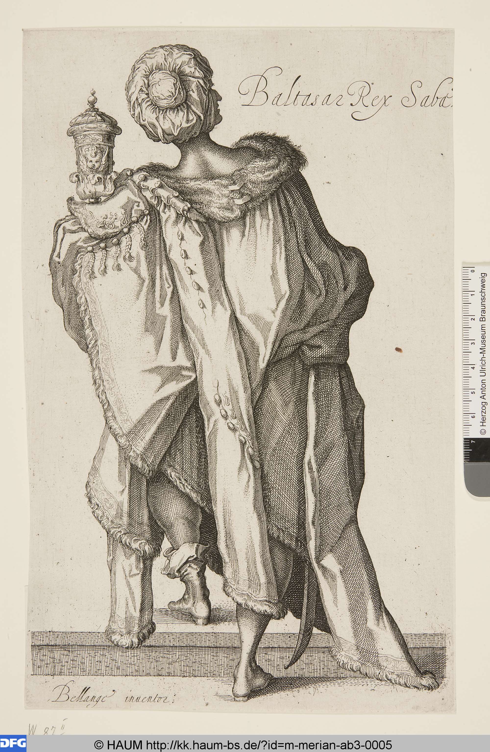 Baltasar Rex Sabae, Matthaeus Merian, der Ältere, 1615