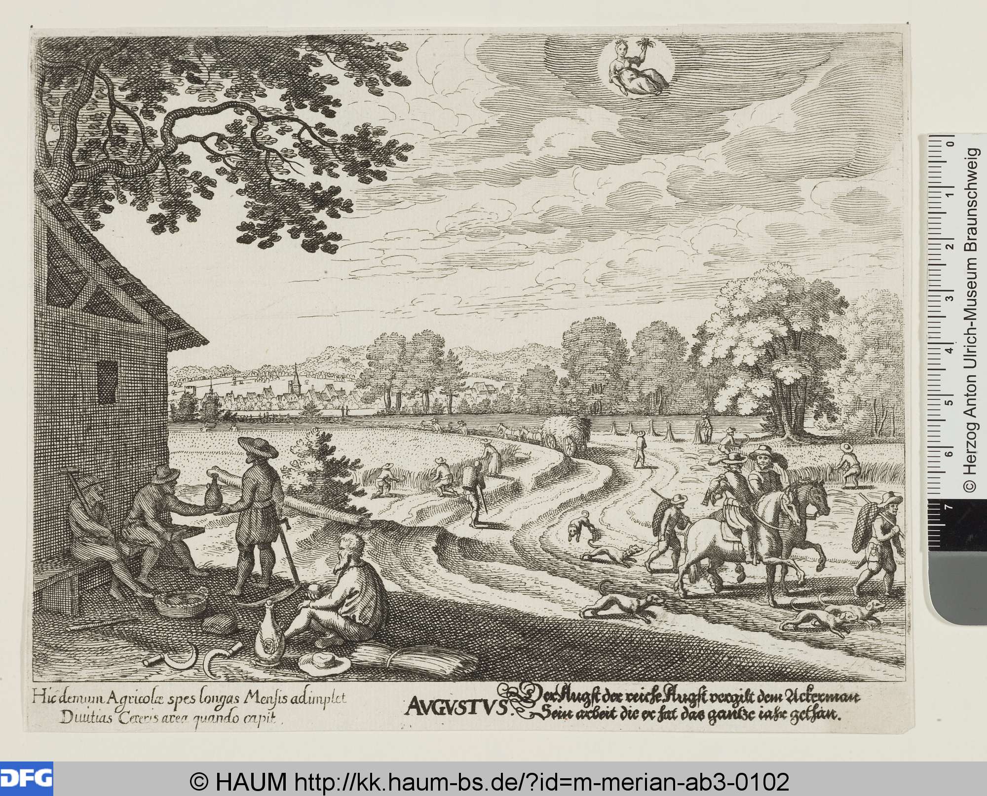 Augustus, Matthaeus Merian, der Ältere, 1620–1622