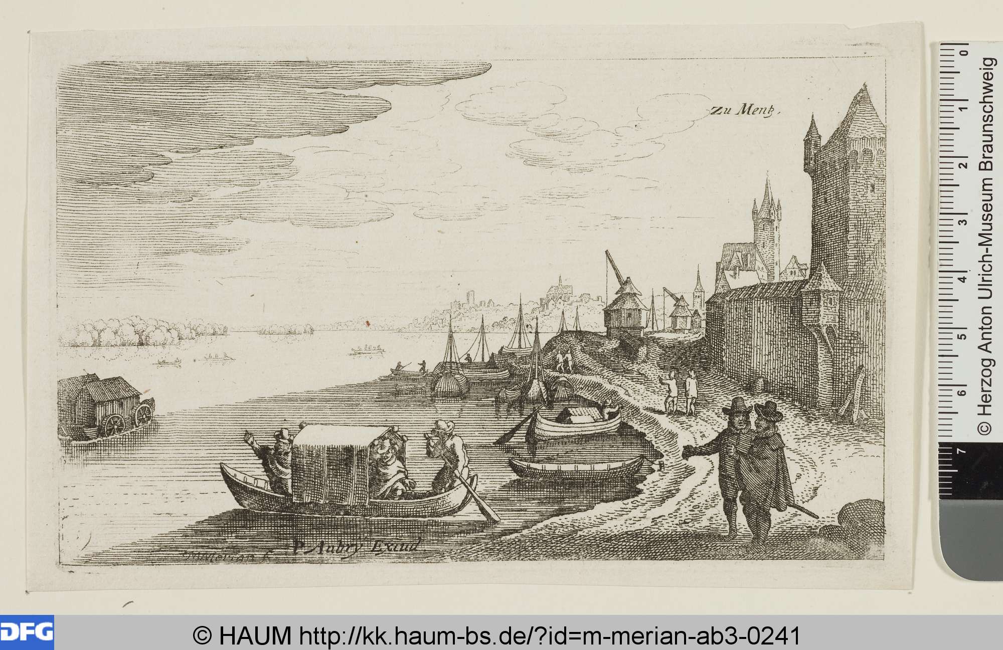 Zu Mentz, Matthaeus Merian, der Ältere, 1620
