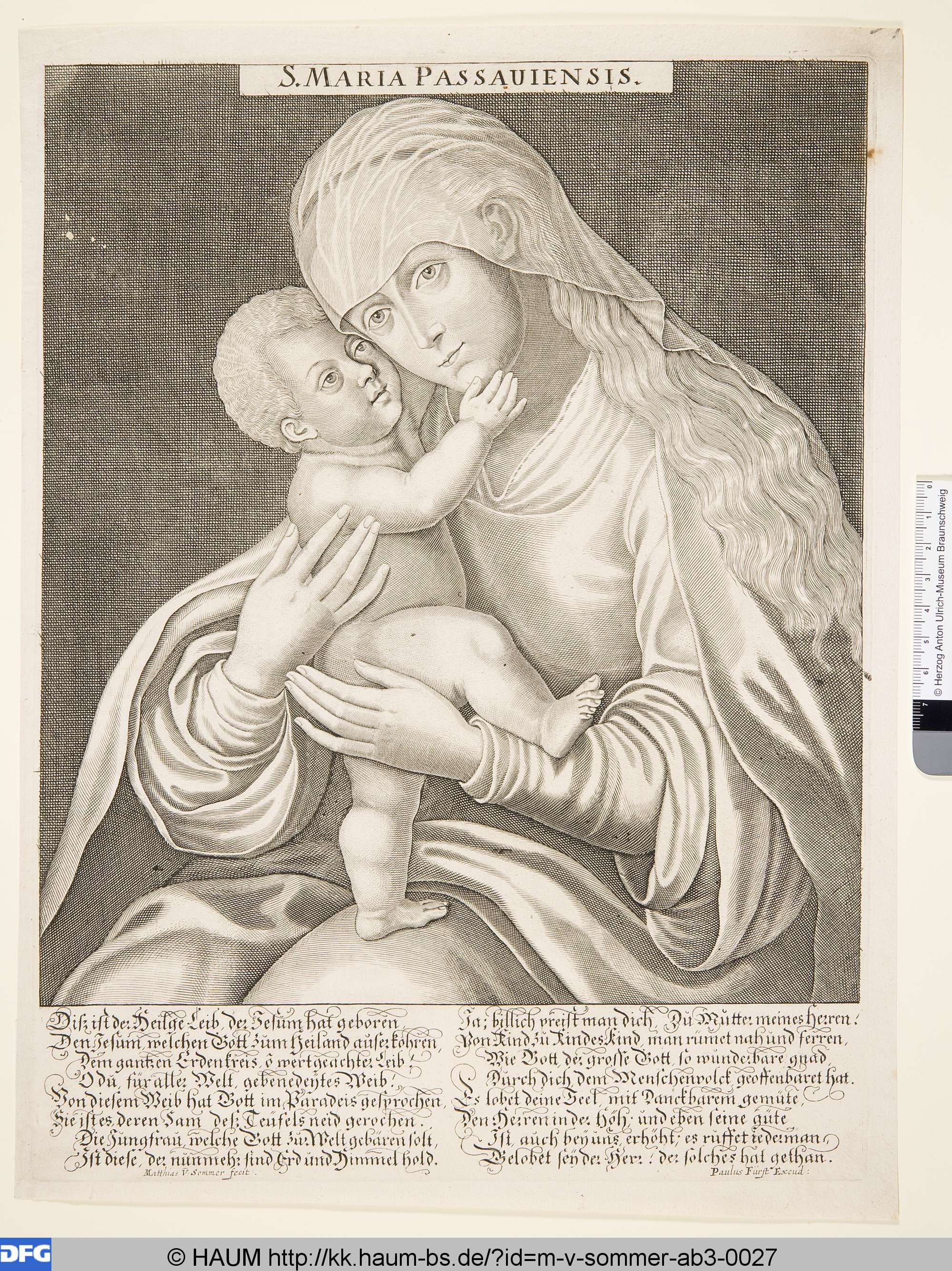 S. Maria Passauiensis, Paul Fürst, 1648–1672