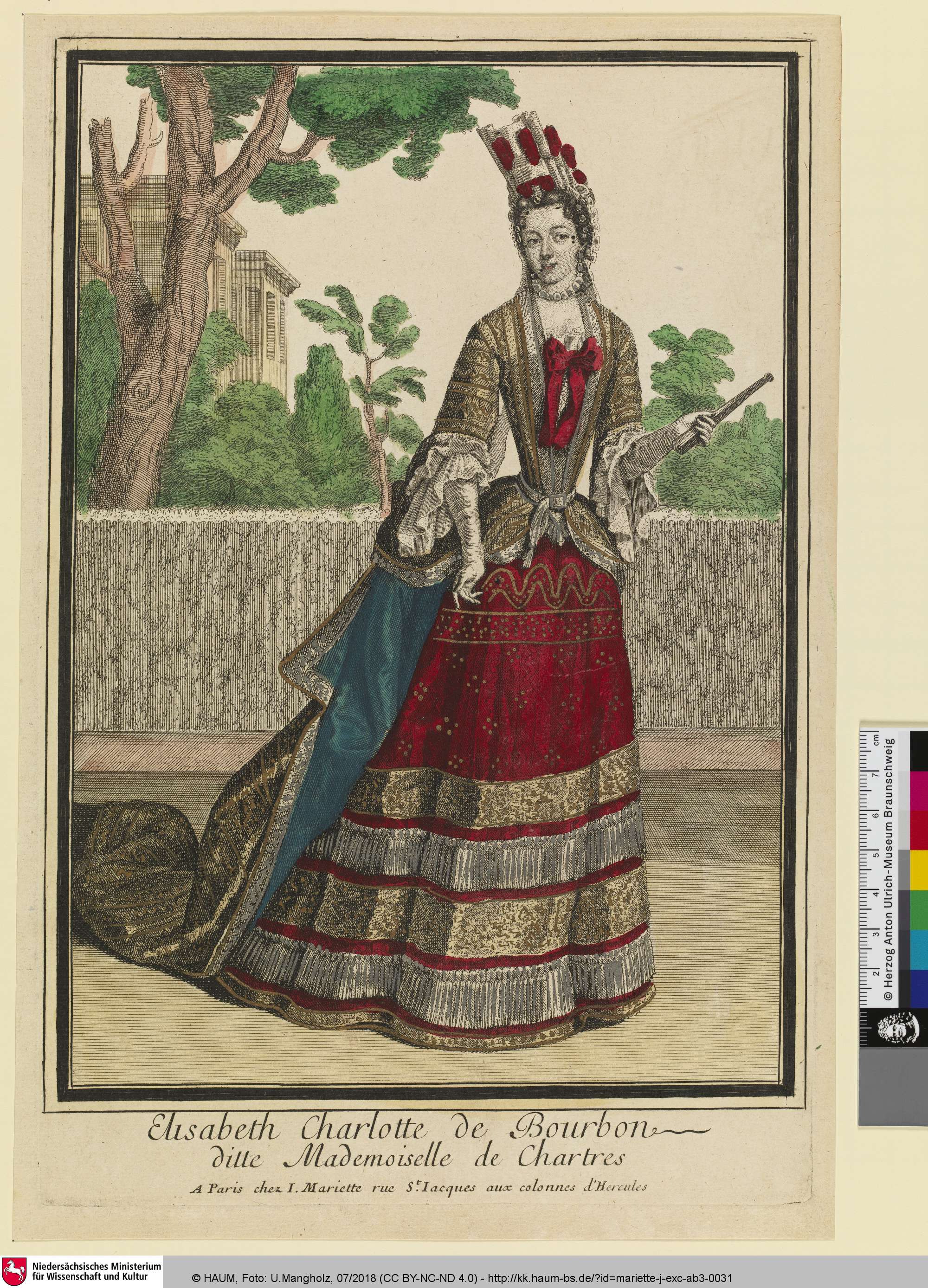 Elisabeth Charlotte de Bourbon, Jean Mariette, 1680–1742