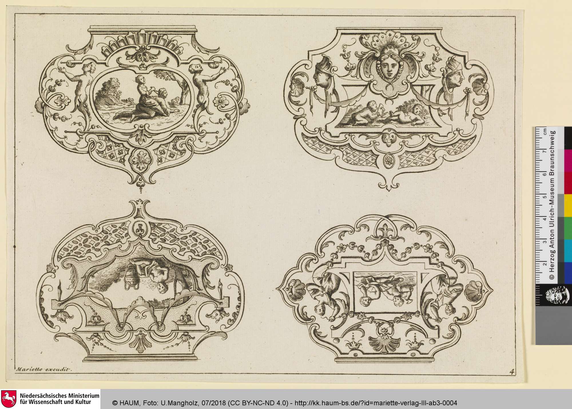 [Entwürfe für Tabakdosen], 1660–1774