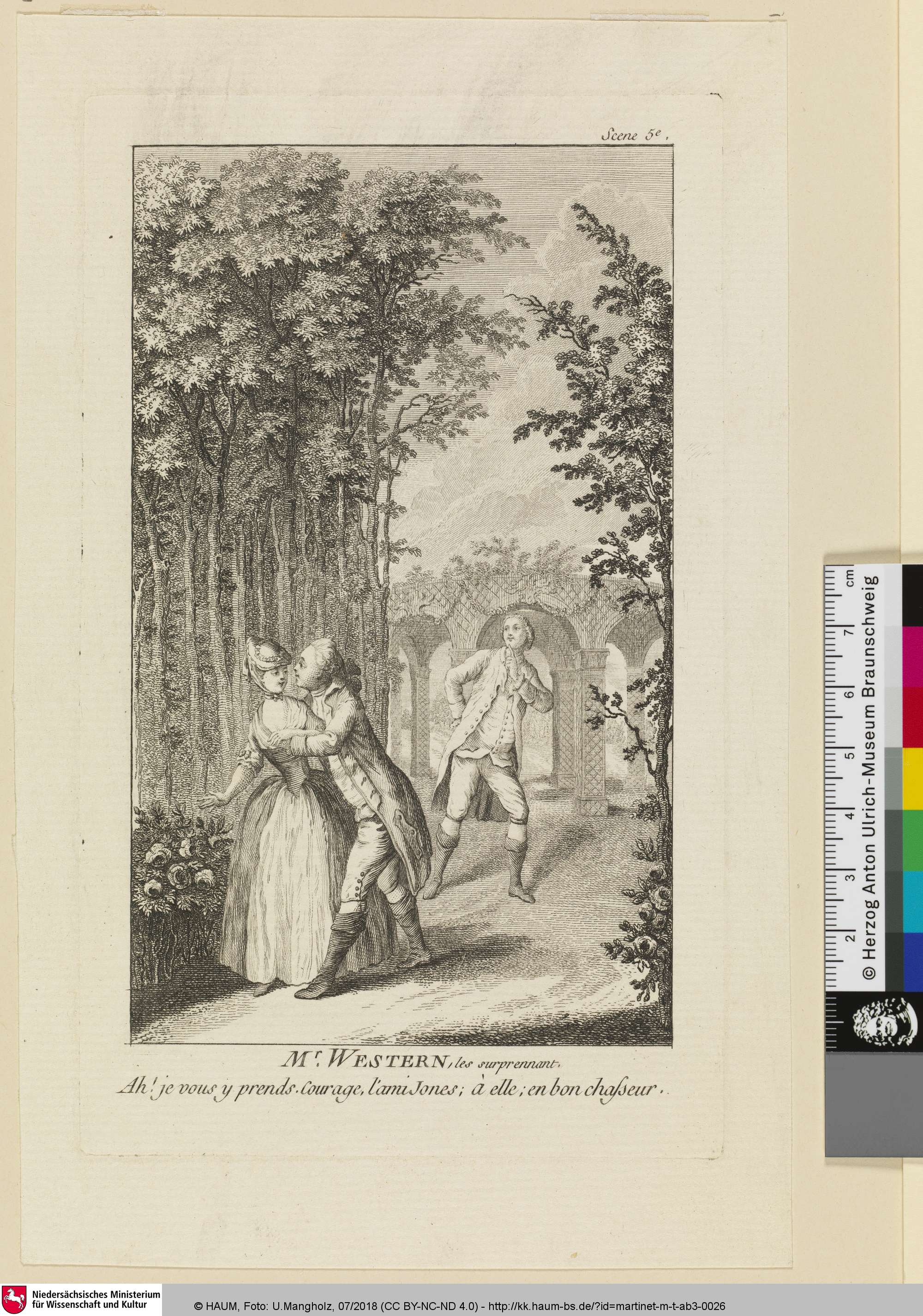 Mr. Western, les surprennant, Thérèse Martinet, 1751–1780